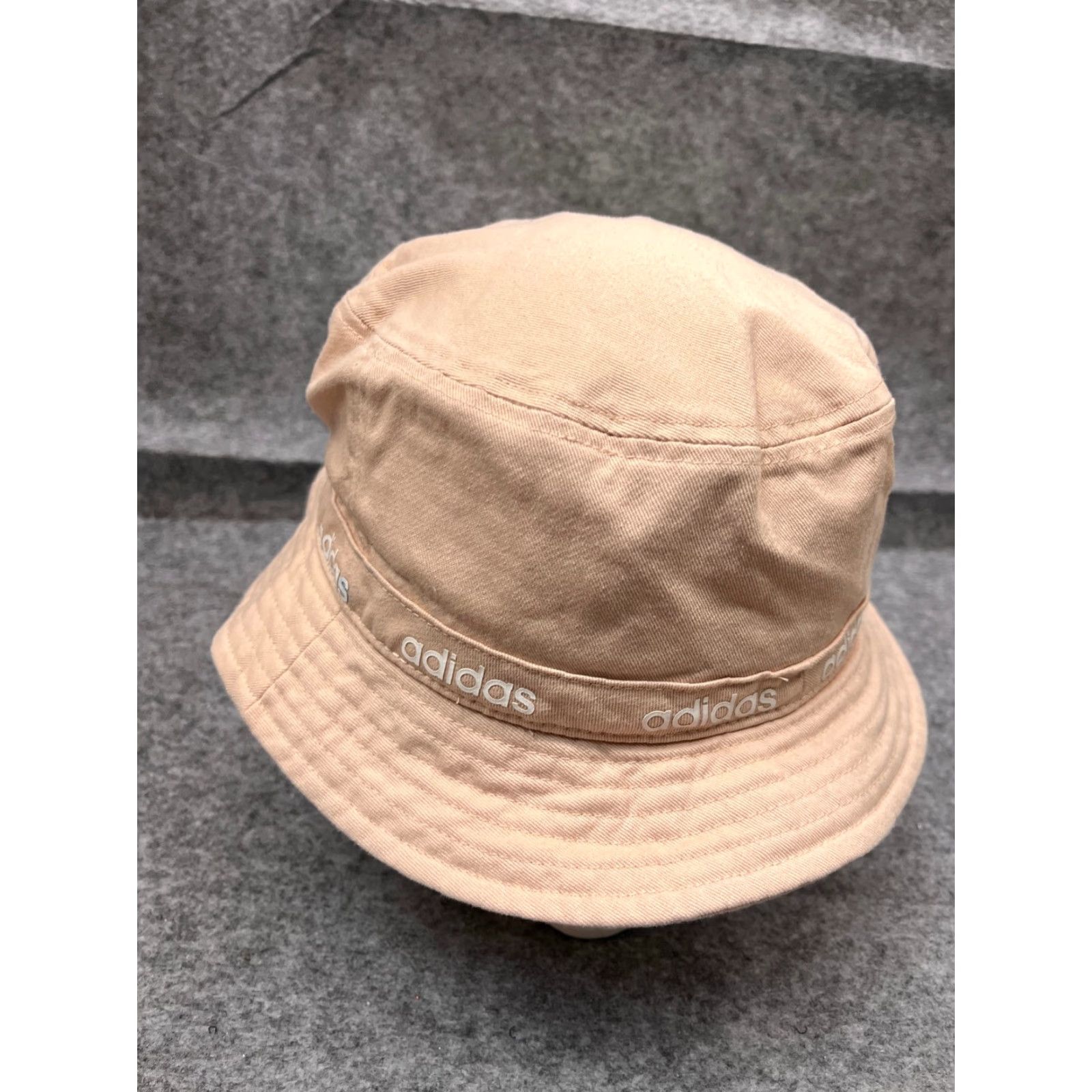 Adidas Adidas Bucket Hat Cap Adult One Size Pink Cotton Blend Poly Lined Beach Camp Size ONE SIZE - 5 Thumbnail