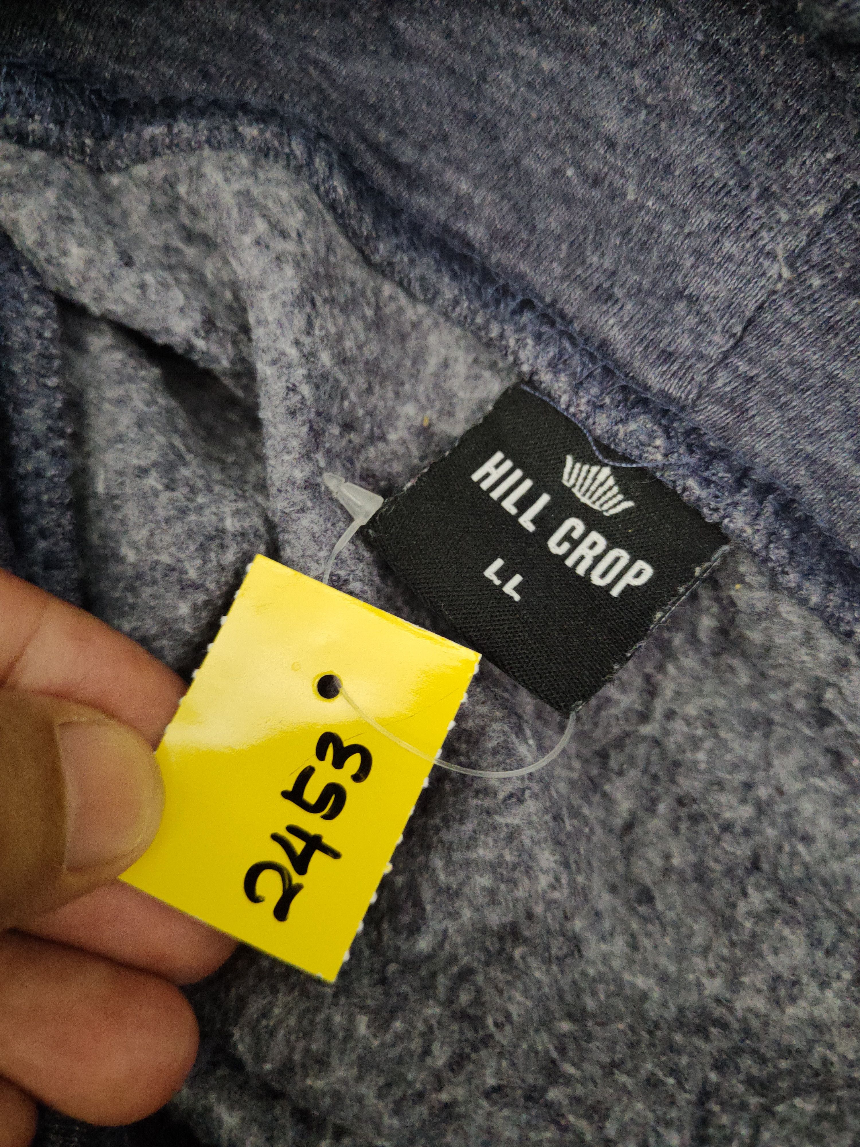 Japanese Brand DL Hill Crop Purple Hoodie Sweatshirts #2453 Size US L / EU 52-54 / 3 - 12 Thumbnail
