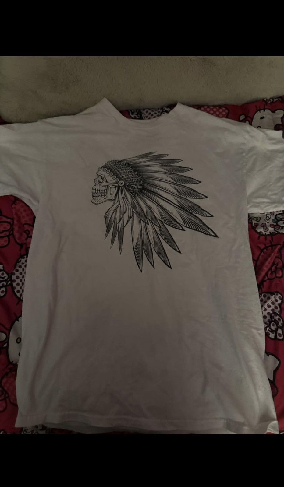 Vans Vans graphic tee of a native american skull Size US M / EU 48-50 / 2 - 1 Thumbnail