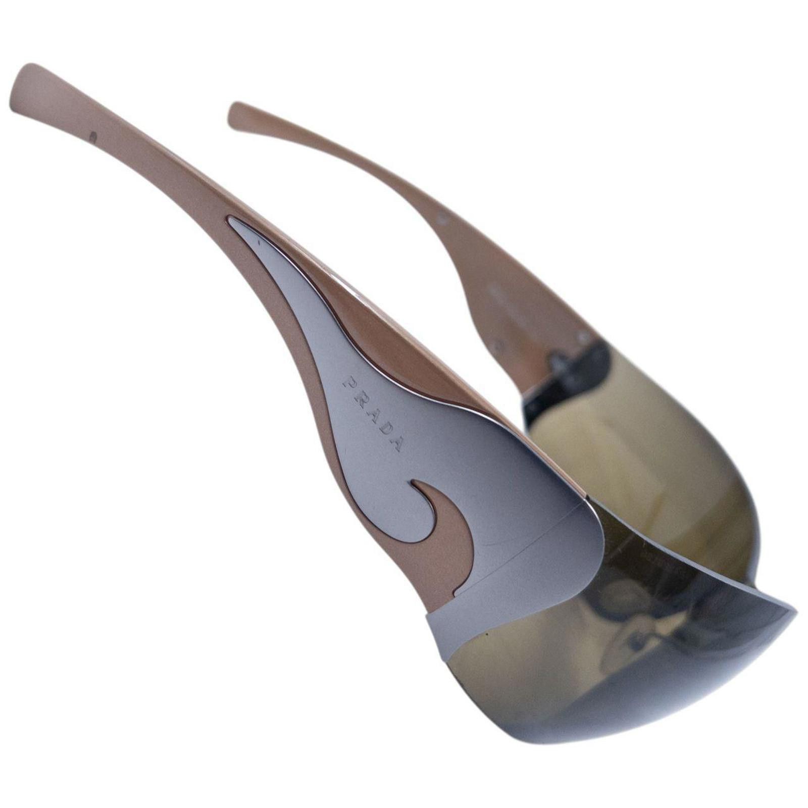 Prada Vintage Prada Swirl Sunglasses Size ONE SIZE - 3 Thumbnail
