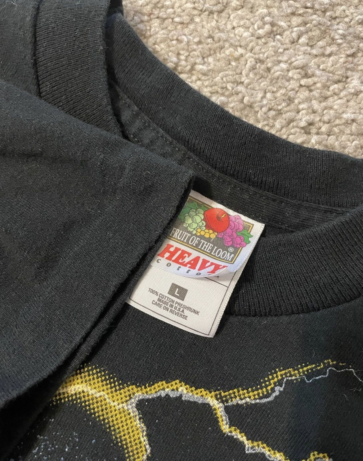Fruit Of The Loom × Vintage Vintage 90s American Thunder Cowboy Shirt Mens Large AOP Size US L / EU 52-54 / 3 - 3 Thumbnail