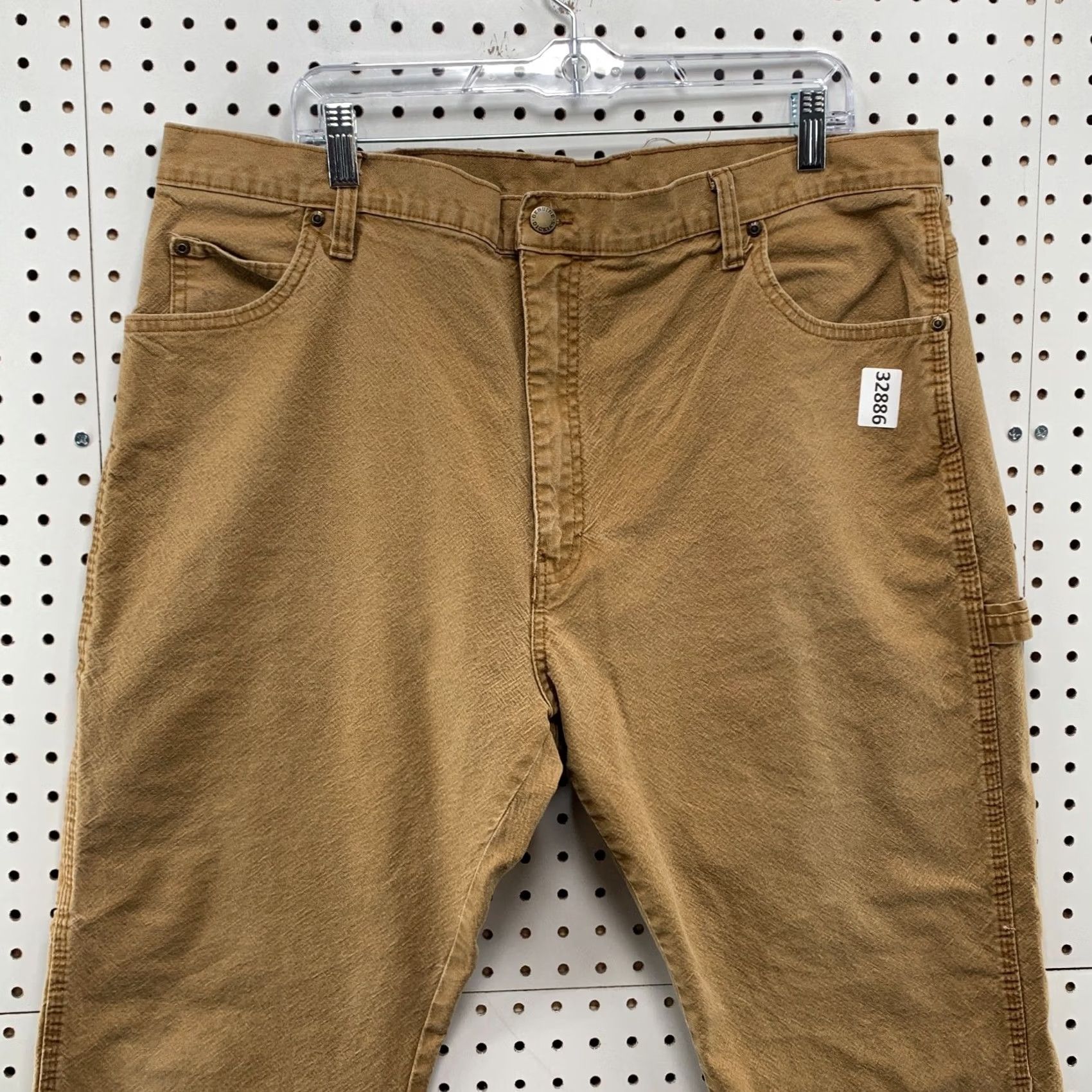 Dickies VINTAGE DIckies Canvas Carpenter Pants Mens FITS 39x28 Brown Workwear Straight Size US 39 - 7 Thumbnail