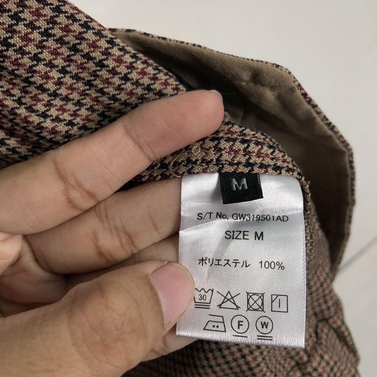 Japanese Brand × Vintage 📌Vintage Bomber Jacket Global Work Tartan Issey Miyake Size US M / EU 48-50 / 2 - 20 Thumbnail