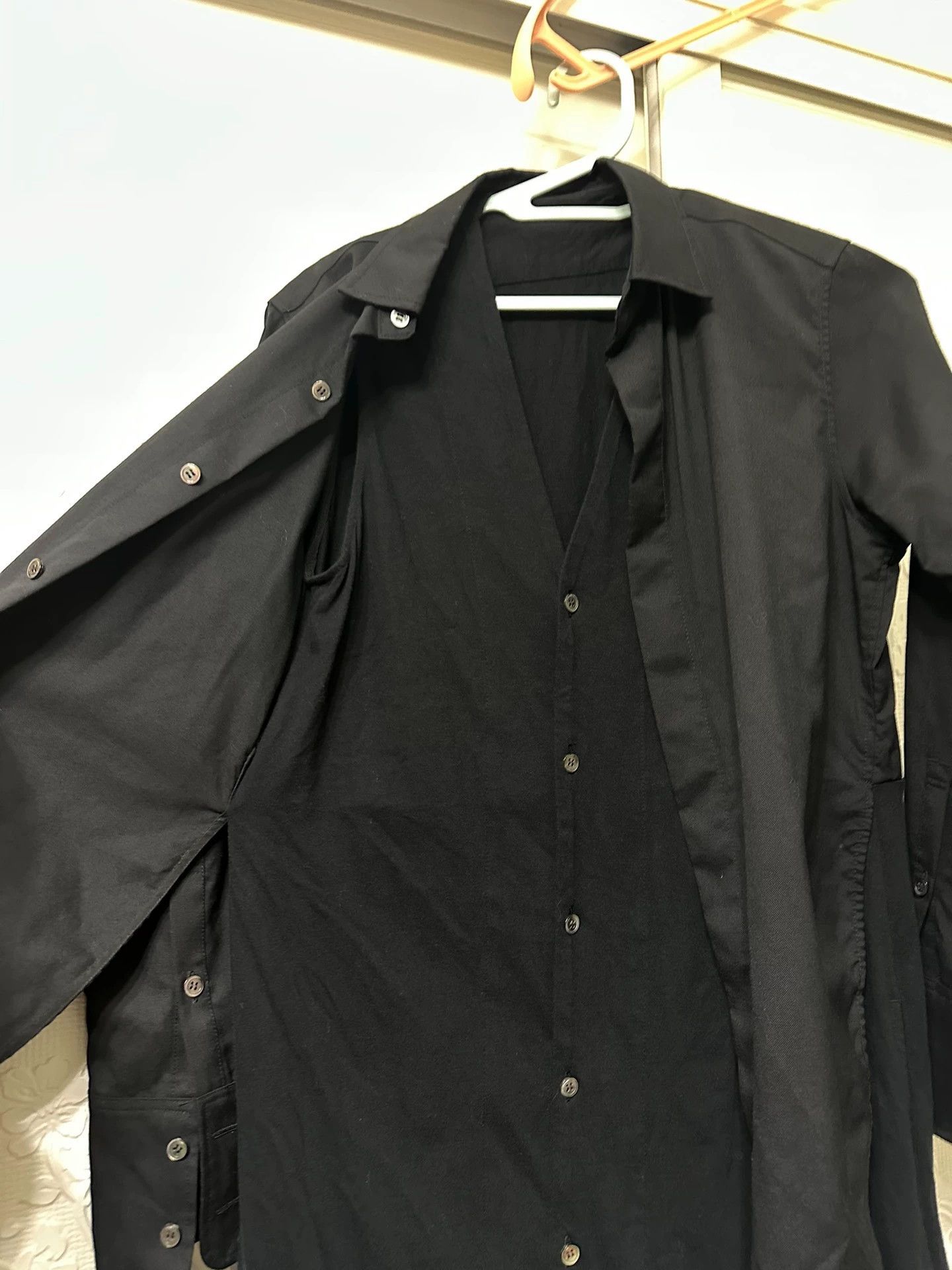 Yohji Yamamoto Yohji Yamamoto GroundY shirt dress Size S / US 4 / IT 40 - 2 Thumbnail