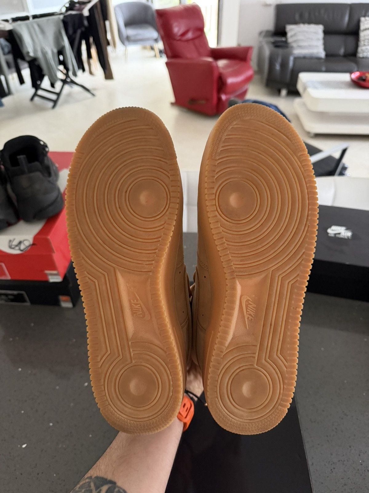 Nike Nike AF1 High WB Size US 11.5 / EU 44-45 - 6 Thumbnail