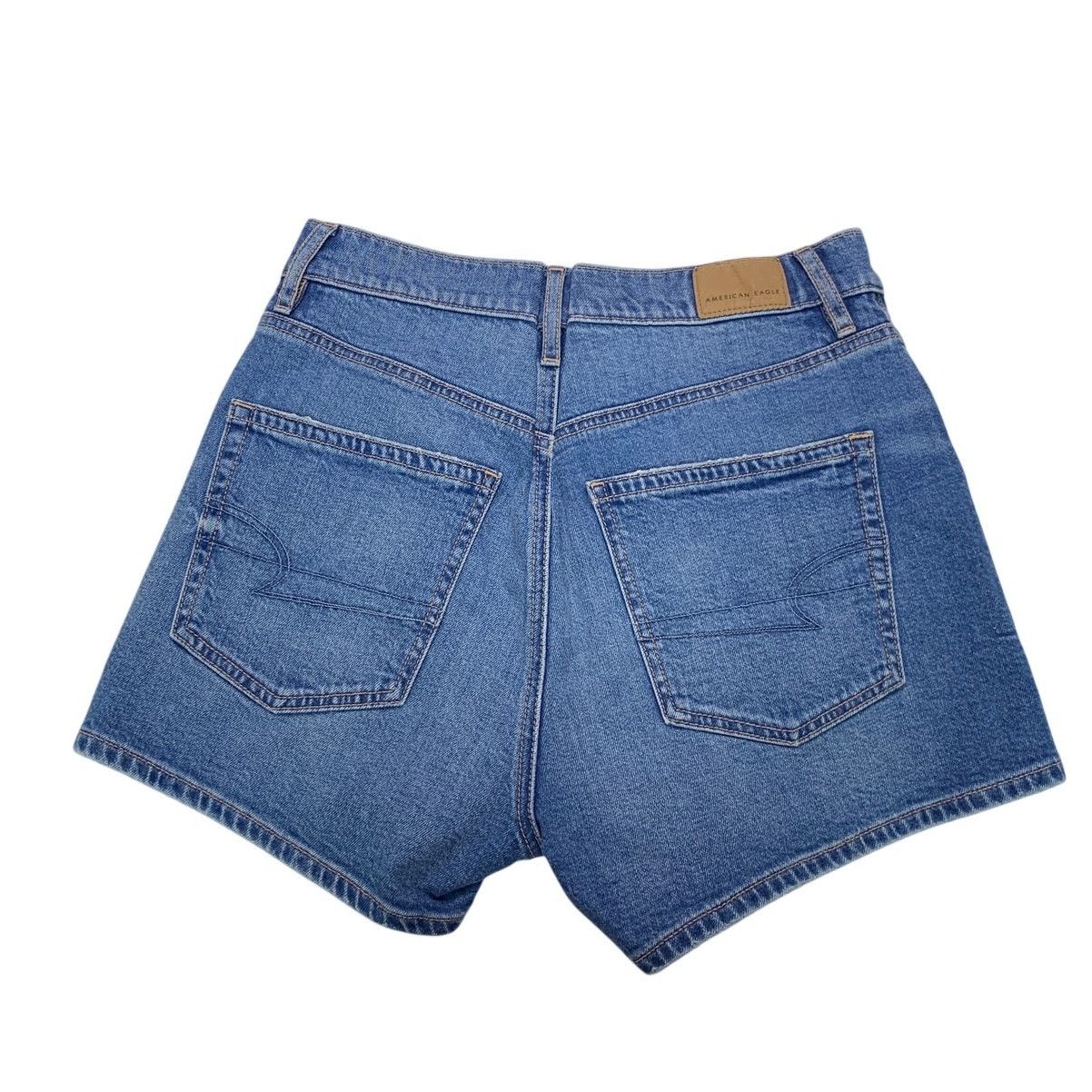 American Eagle Outfitters New American Eagle Womens Size 2 Short Denim Jean Shorts Size 26" / US 2 / IT 38 - 2 Thumbnail