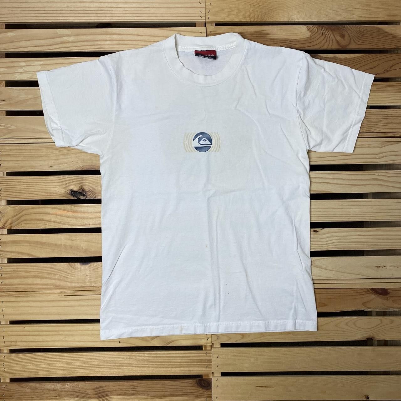 Quiksilver Vintage Quiksilver White Surf Tee Size Small Size US S / EU 44-46 / 1 - 2 Thumbnail