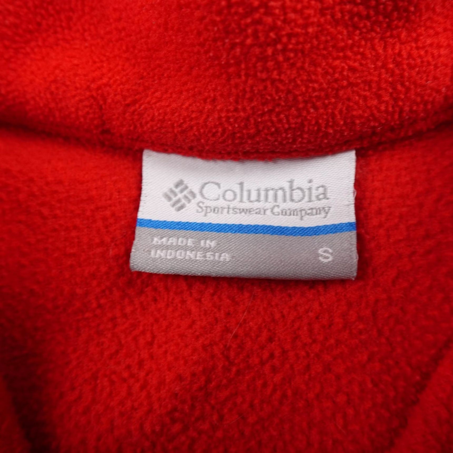 Vintage Columbia Pullover Mens S Red Fleece 1/4 Zip Hiking Outdoor Trekking Long Sleeve Mock Neck 100% Polyester Reg Size US S / EU 44-46 / 1 - 5 Thumbnail