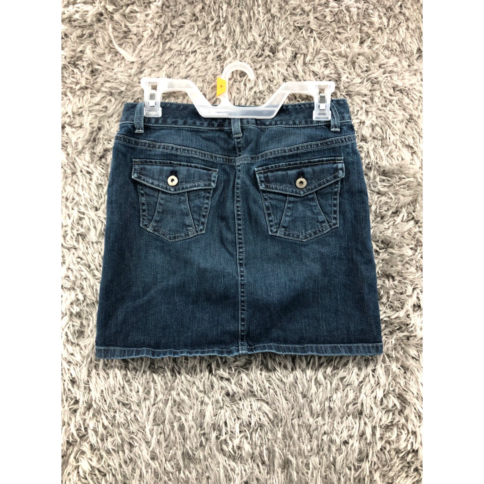 Ann Taylor Ann Taylor Skirt Womens Midi Denim Blue 2 Midi Skirt Regular Cotton Denim Logo Barbie Casual Fall Spring Summer Winter Womens Size 26" / US 2 / IT 38 - 5 Thumbnail