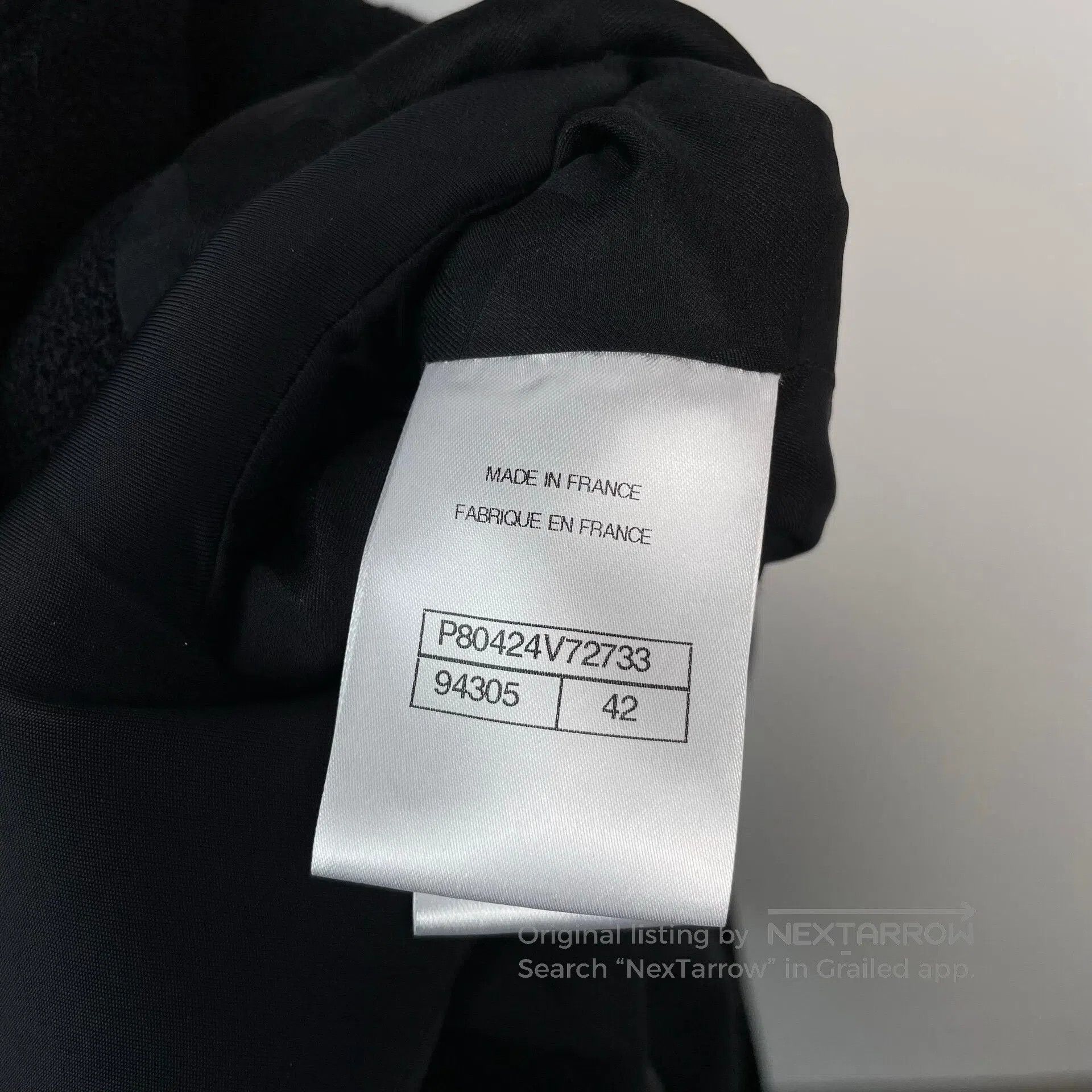 Chanel Chanel Black Button Weaving Dress| Size M / US 6-8 / IT 42-44 - 6 Thumbnail