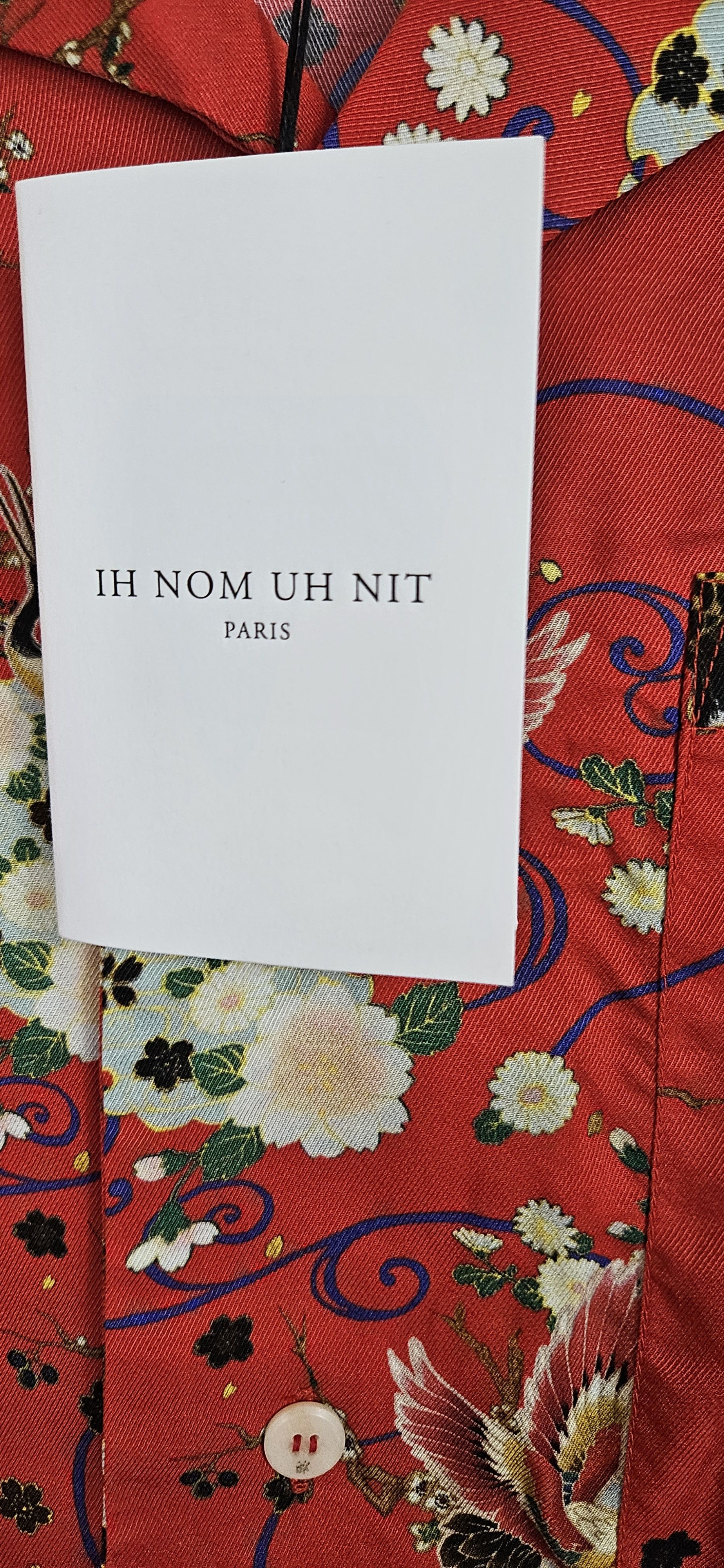 Ih Nom Uh Nit × Jimi Hendrix *SAMPLE* Jimi Hendrix Button Up Size US M / EU 48-50 / 2 - 3 Thumbnail