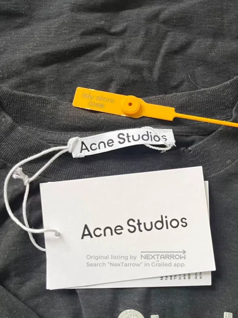 Acne Studios Acne Studios 1996 Series Letter Print Crewneck Short Sleev Size US XXS / EU 40 - 5 Thumbnail