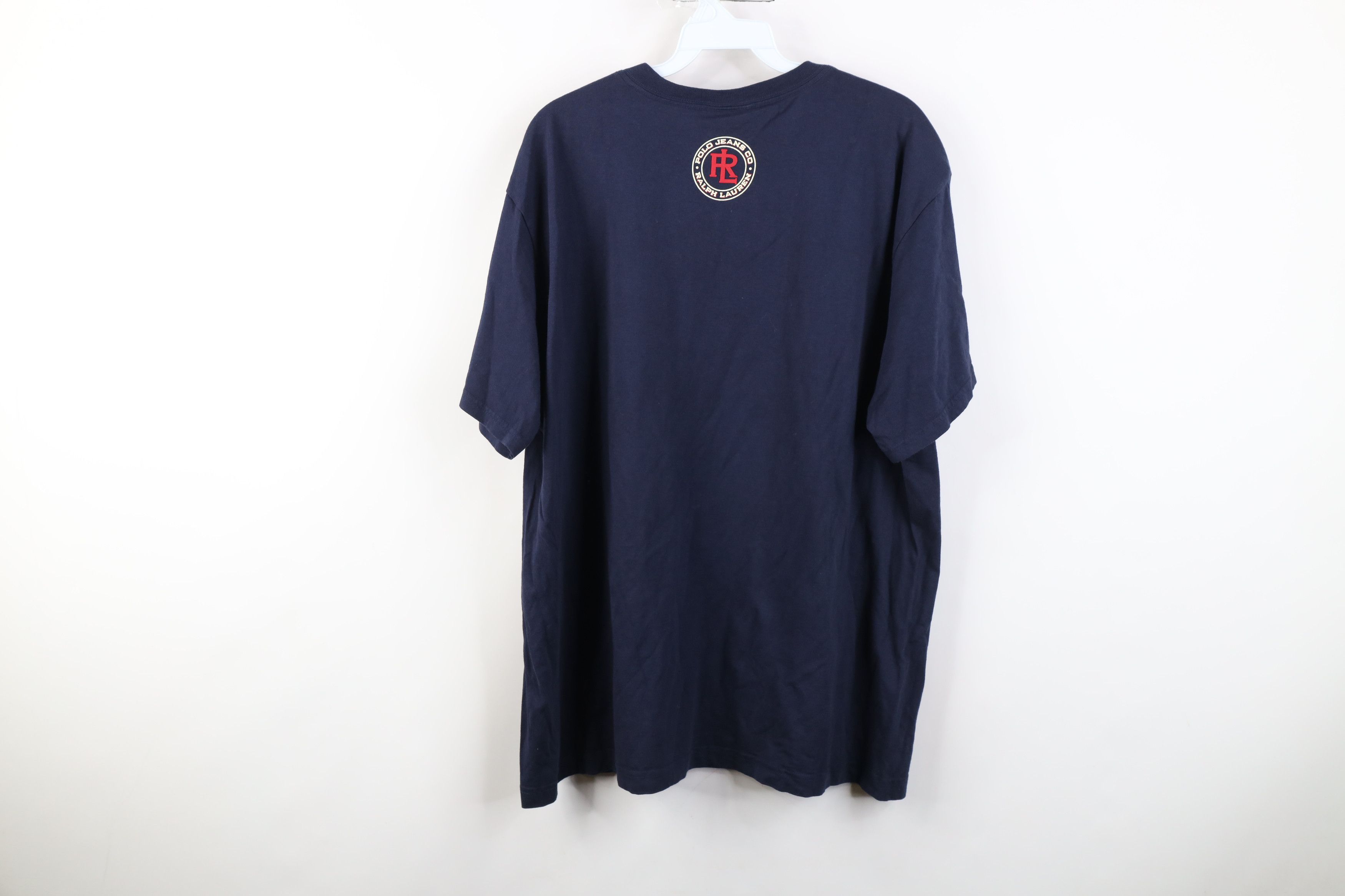 Polo Ralph Lauren Deadstock Vintage 90s Ralph Lauren Block Letter T-Shirt Size US L / EU 52-54 / 3 - 11 Thumbnail