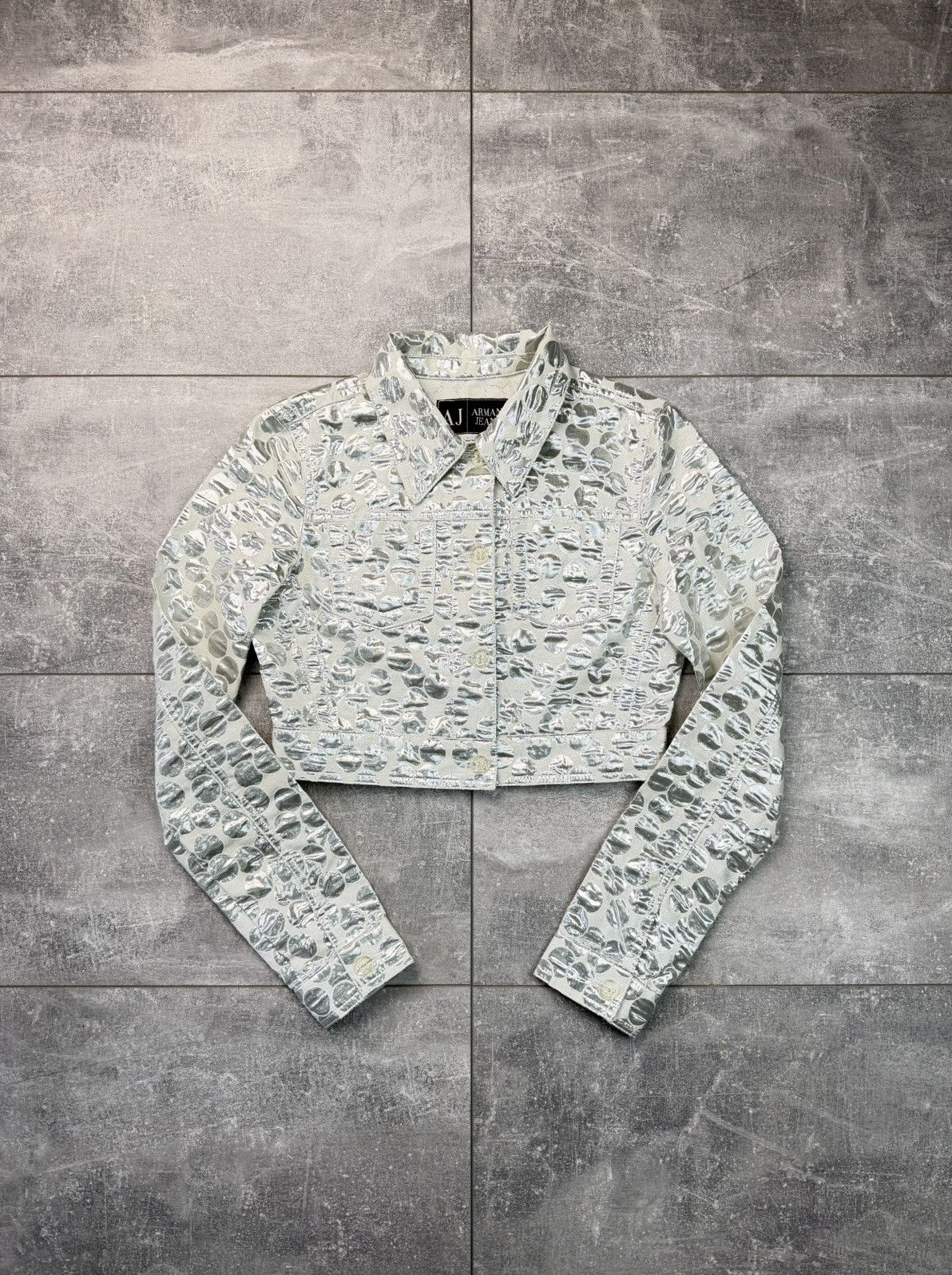 Armani Armani Jeans Vintage Cotton Jacket Size S / US 4 / IT 40 - 1 Thumbnail