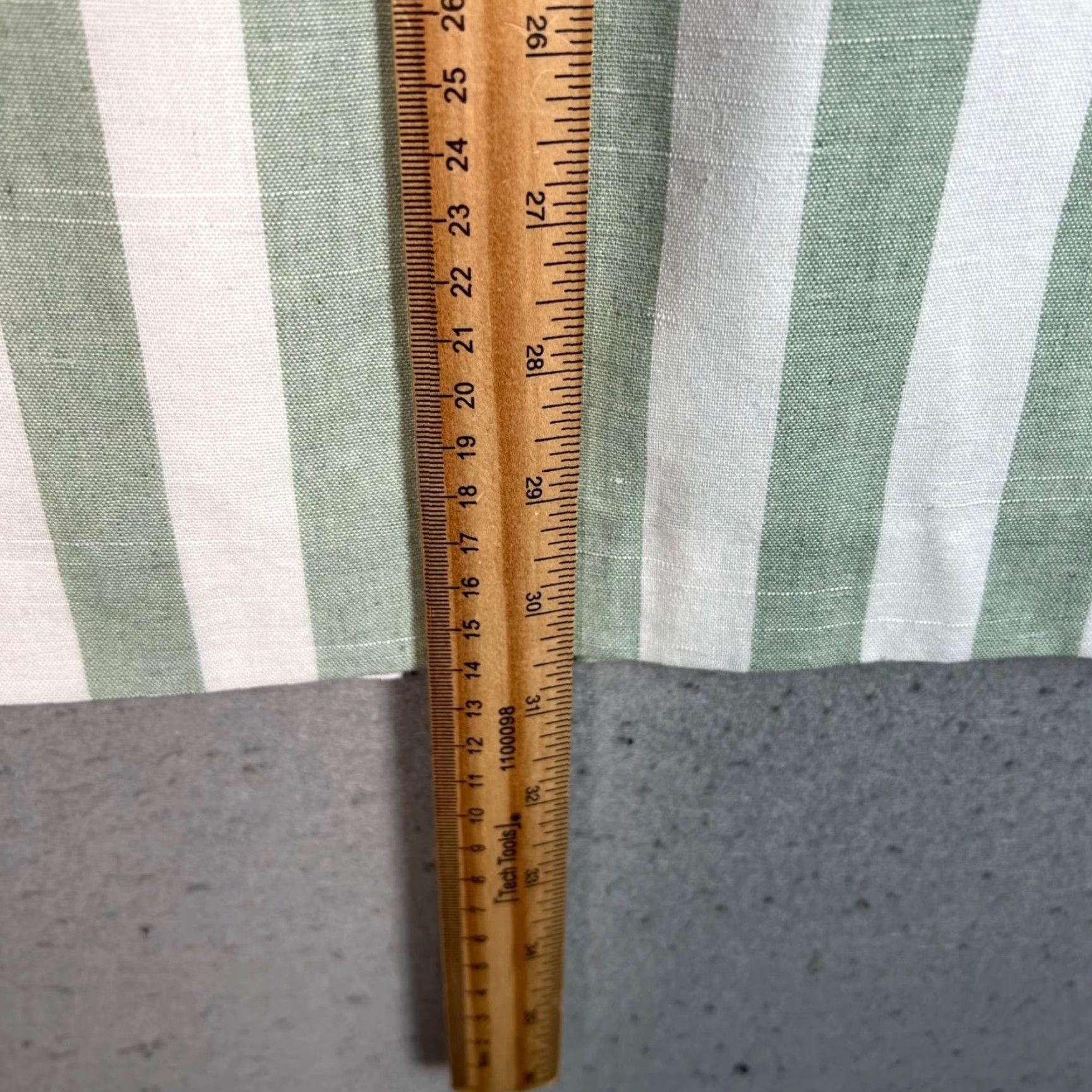 Vintage Alexia Admor Womens Skirt Knee Length Striped Green & White Pencil - 10 - Casual, Regular, Spring, Summer, Fall - Cute & Chic Women’s Dressy Style Size 32" / US 10 / IT 46 - 5 Thumbnail