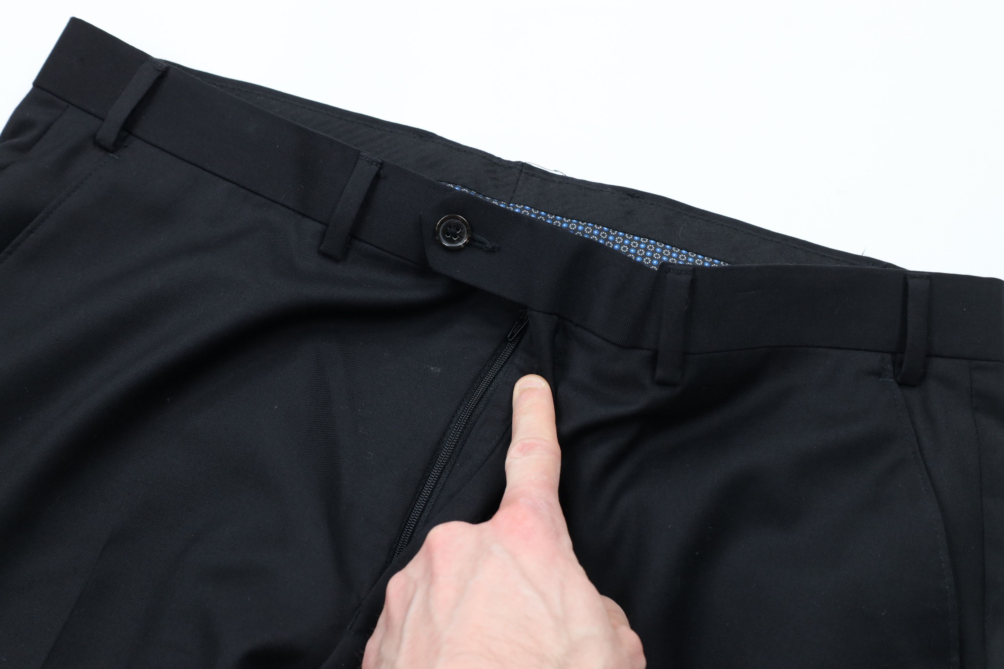 Ralph Lauren × Vintage Vintage Ralph Lauren Stretch Chino Pants Trousers Black Size US 36 / EU 52 - 6 Thumbnail