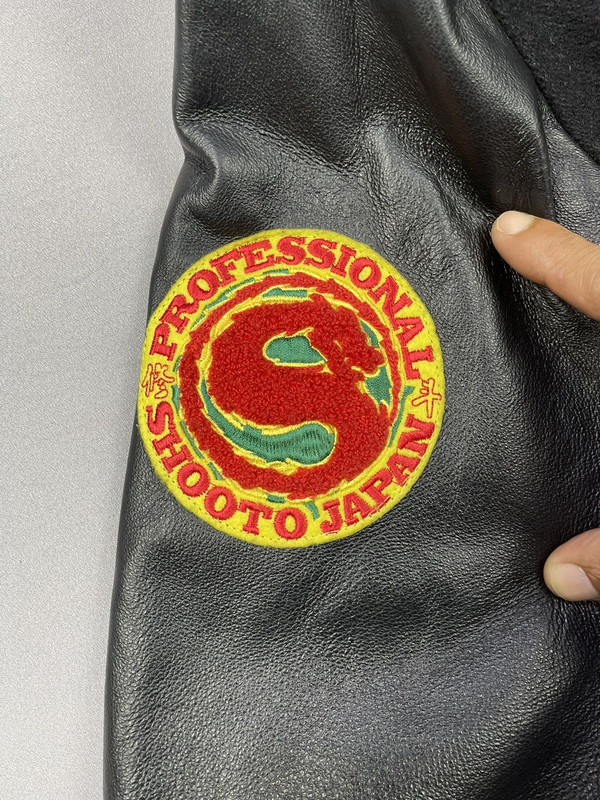 Japanese Brand Shooto Japan SOLJAH Coloured Spell Out Varsity Jacket Size US M / EU 48-50 / 2 - 9 Thumbnail
