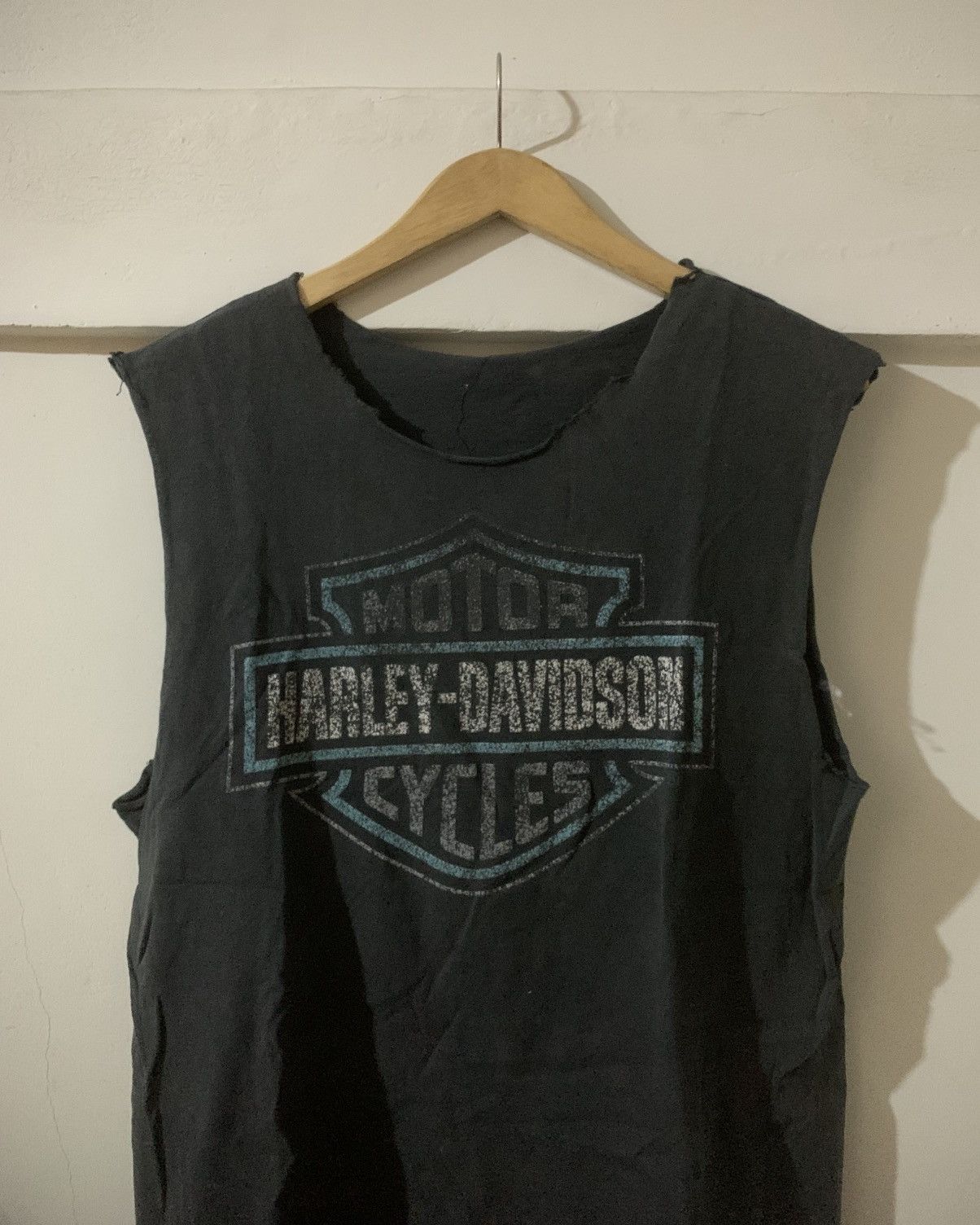 Harley Davidson Harley Davidson 90S Vintage Custom Tank Top Tee Size US L / EU 52-54 / 3 - 5 Thumbnail
