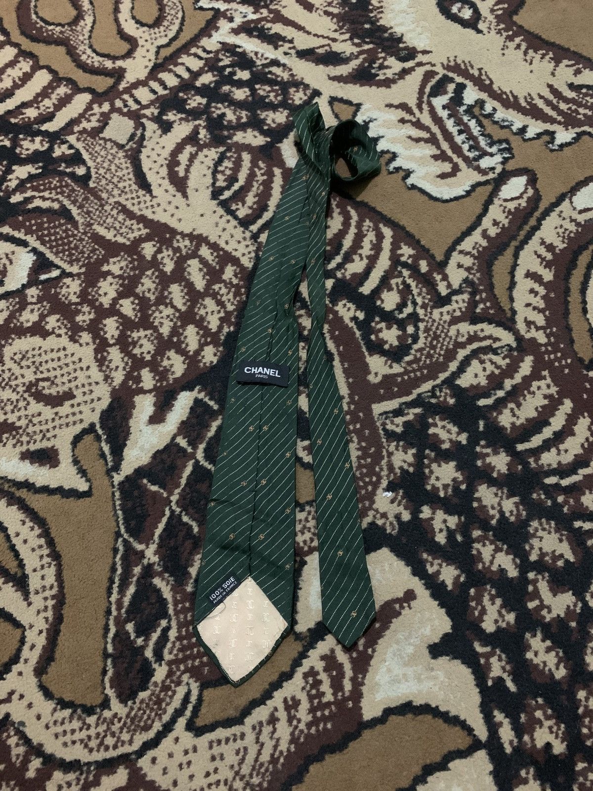 Chanel 1990s Chanel Ties Monogram Size ONE SIZE - 2 Thumbnail