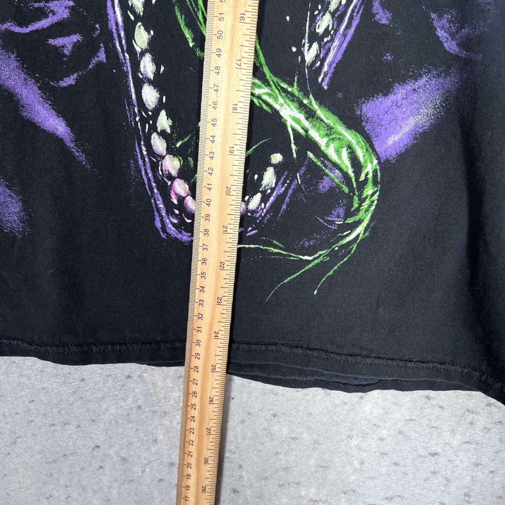Vintage Marvel Comics Venom Big Face Shirt Adult Small Black Mens Size US S / EU 44-46 / 1 - 3 Thumbnail