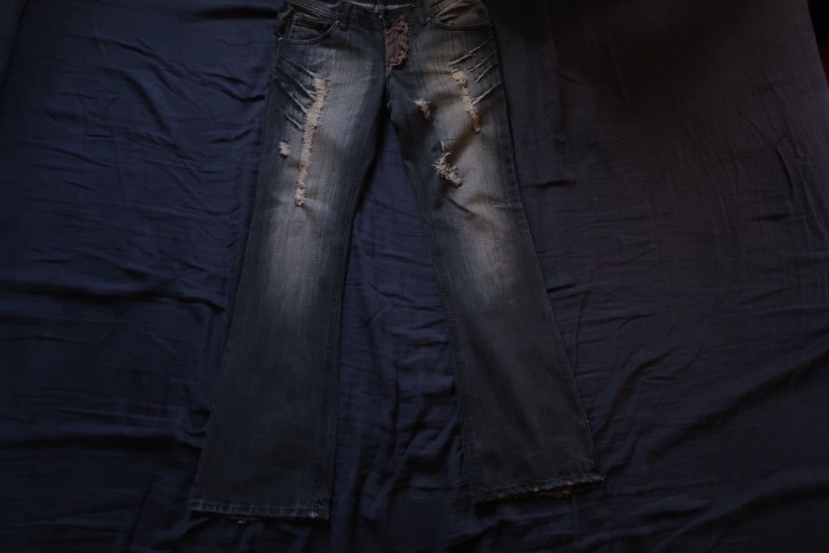 Japanese Brand Midas studded patchwork denim Size US 32 / EU 48 - 1 Thumbnail