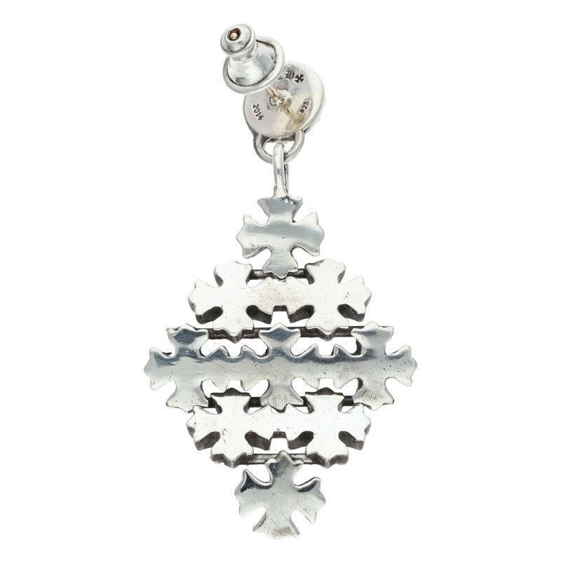 Chrome Hearts Chrome Hearts Silver Chain Mail Earring Size ONE SIZE - 2 Thumbnail