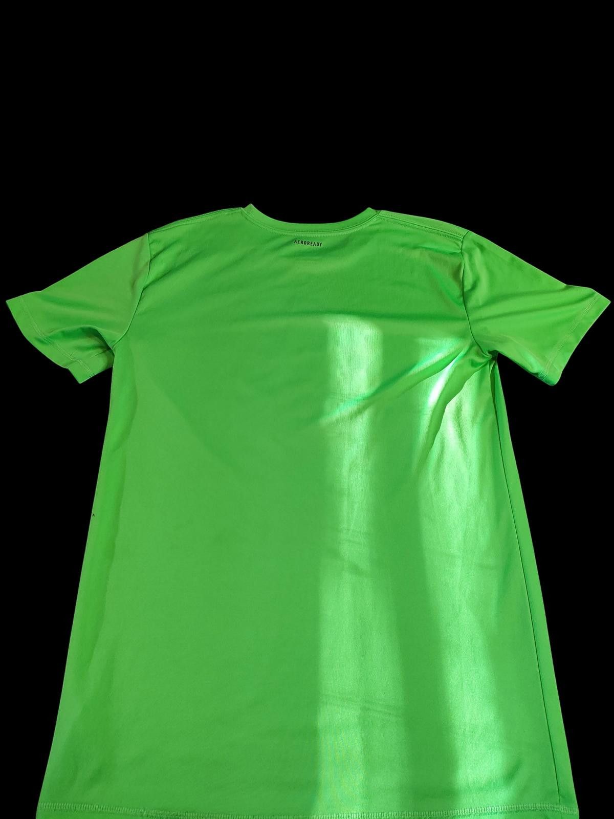 Adidas Adidas Kids' Green Short Sleeve Activewear T-Shirt Size US L / EU 52-54 / 3 - 5 Thumbnail