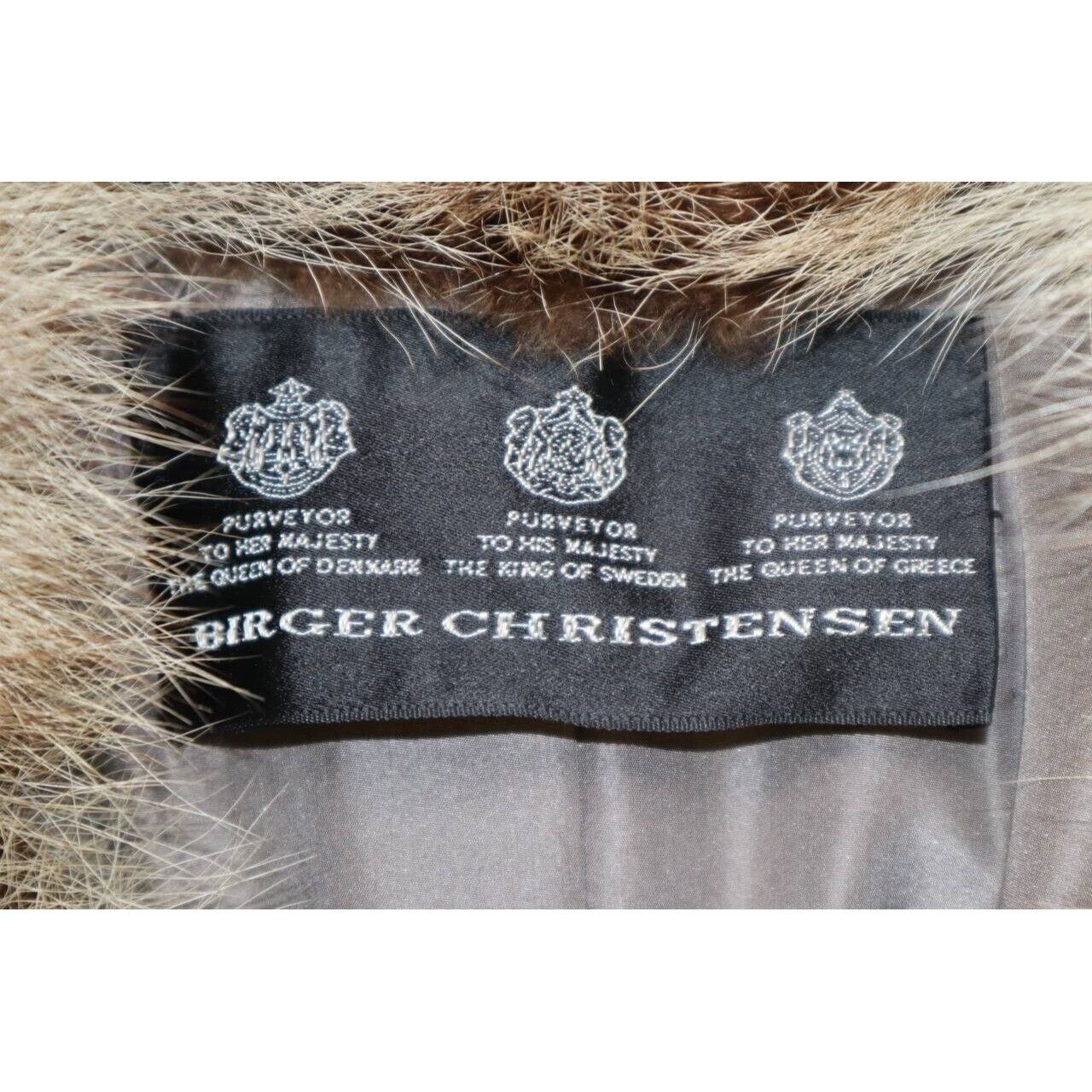 Vintage BIRGER CHRISTENSEN Russian Barguzin Sable 49" Fur Coat 10-14 Size XL / US 12-14 / IT 48-50 - 5 Thumbnail