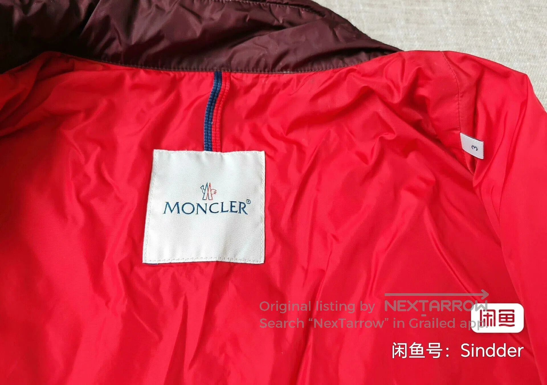 Moncler Moncler Men's Down Jacket Coat. Size US L / EU 52-54 / 3 - 3 Thumbnail