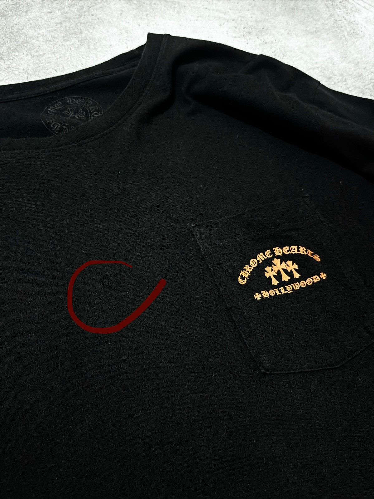 Chrome Hearts chrome hearts orange triple cross longsleeve Size US XL / EU 56 / 4 - 9 Thumbnail