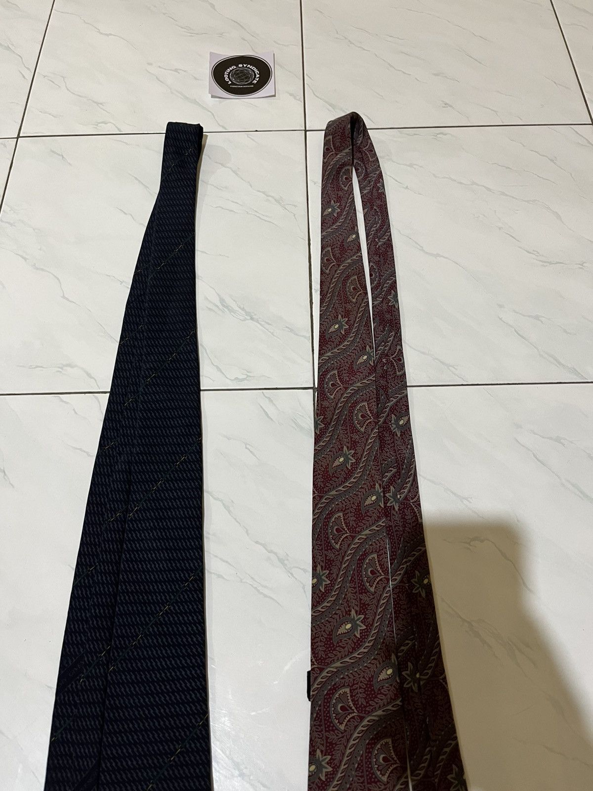 Designer 🔥Bundle 2 Ties Givenchy & Christian Dior Monsieur Size ONE SIZE - 3 Thumbnail