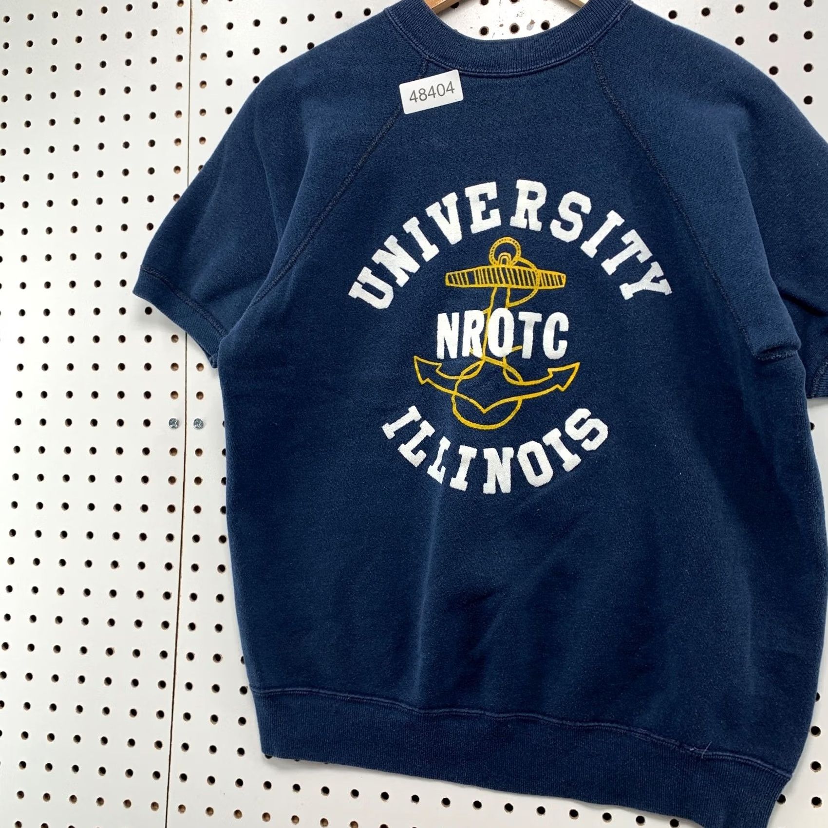 Vintage Vintage University Illinois Sweatshirt Mens M Navy 50s Flock Print Military Shirt Sneakers? Size US M / EU 48-50 / 2 - 5 Thumbnail