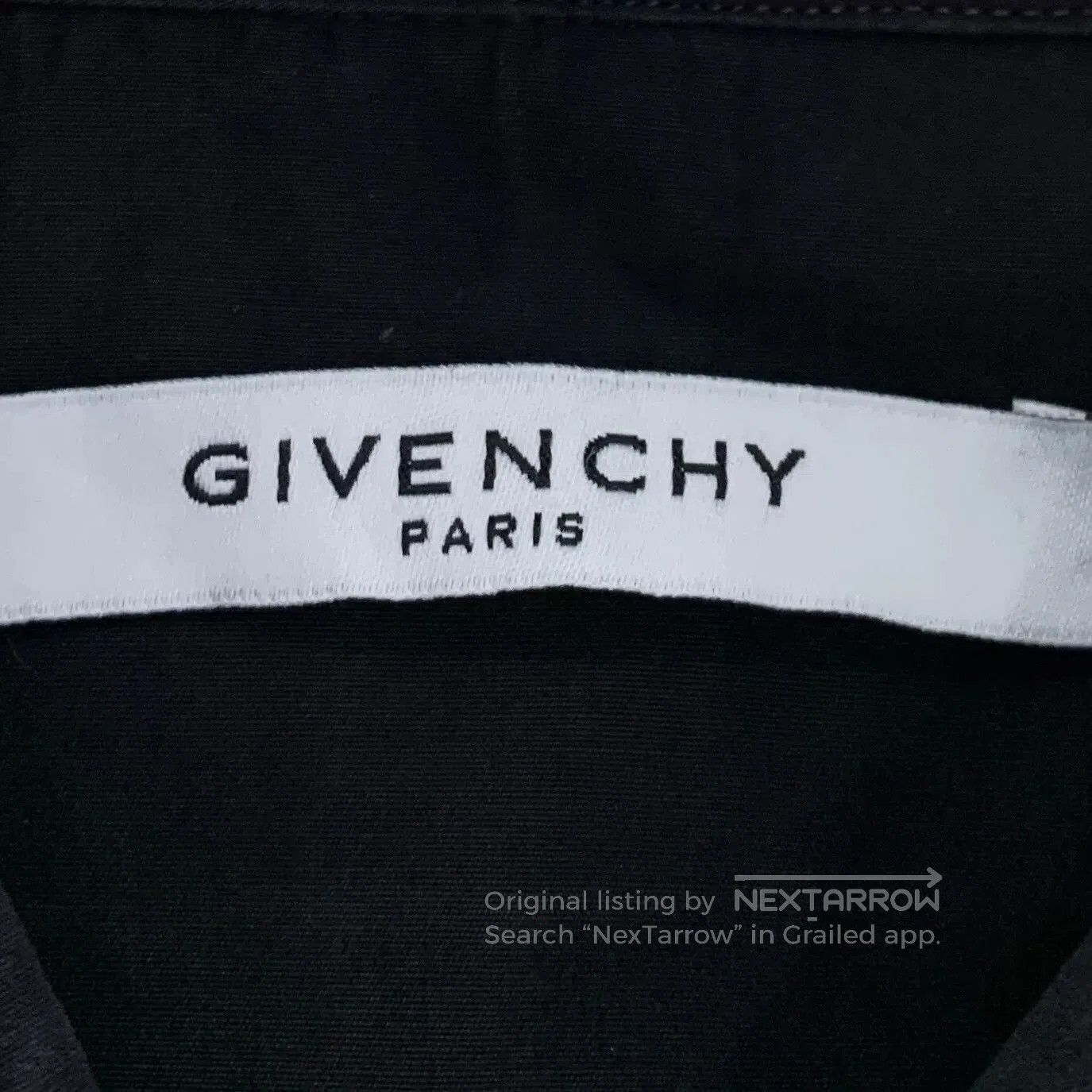 Givenchy Givenchy Black Star Embroidery Cotton Shirt. Size US M / EU 48-50 / 2 - 5 Thumbnail