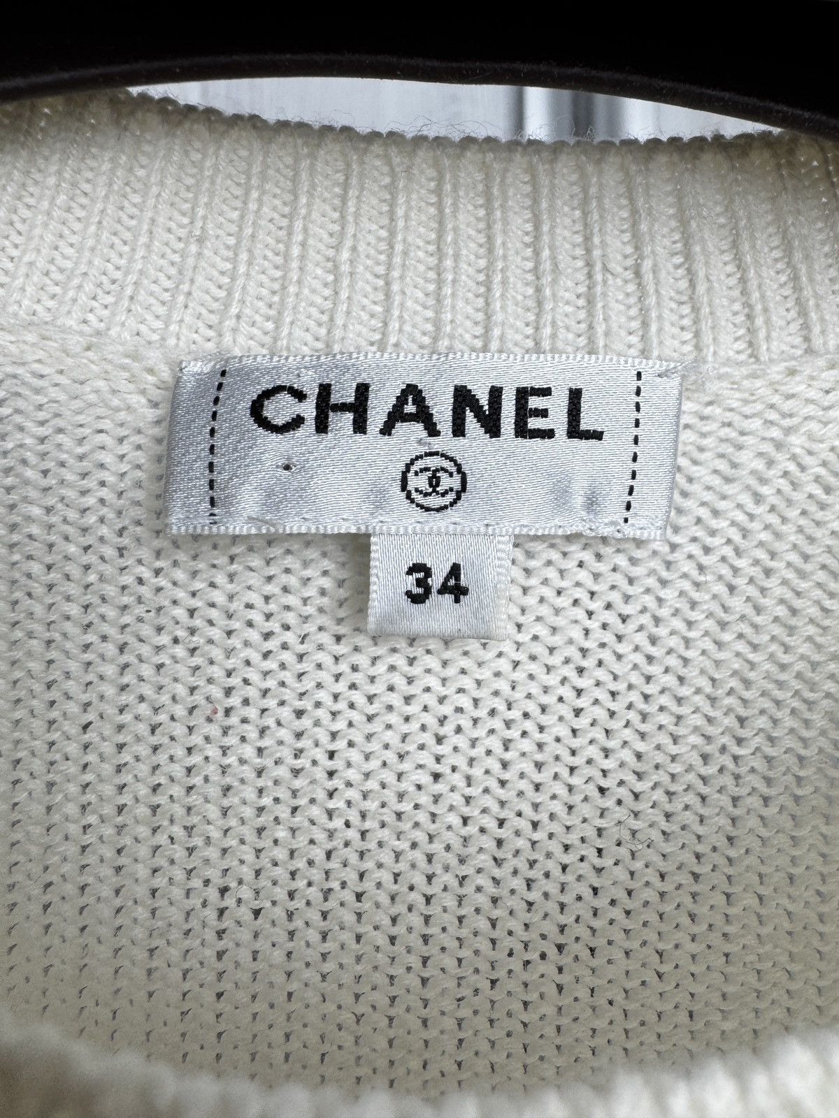 Chanel CHANEL 19c "La Pausa" Striped Multi Cashmere sweater Jumper Size XS / US 0-2 / IT 36-38 - 10 Thumbnail