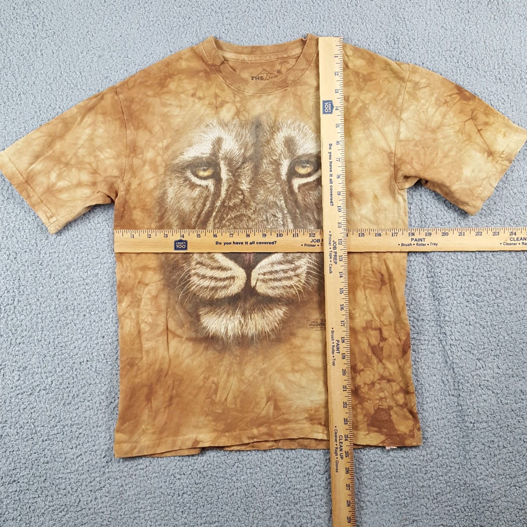 The Mountain VINTAGE The Mountain Lion Brown T-Shirt XL Athletic Casual Nature Animal 90s Womens Size XL / US 12-14 / IT 48-50 - 6 Thumbnail