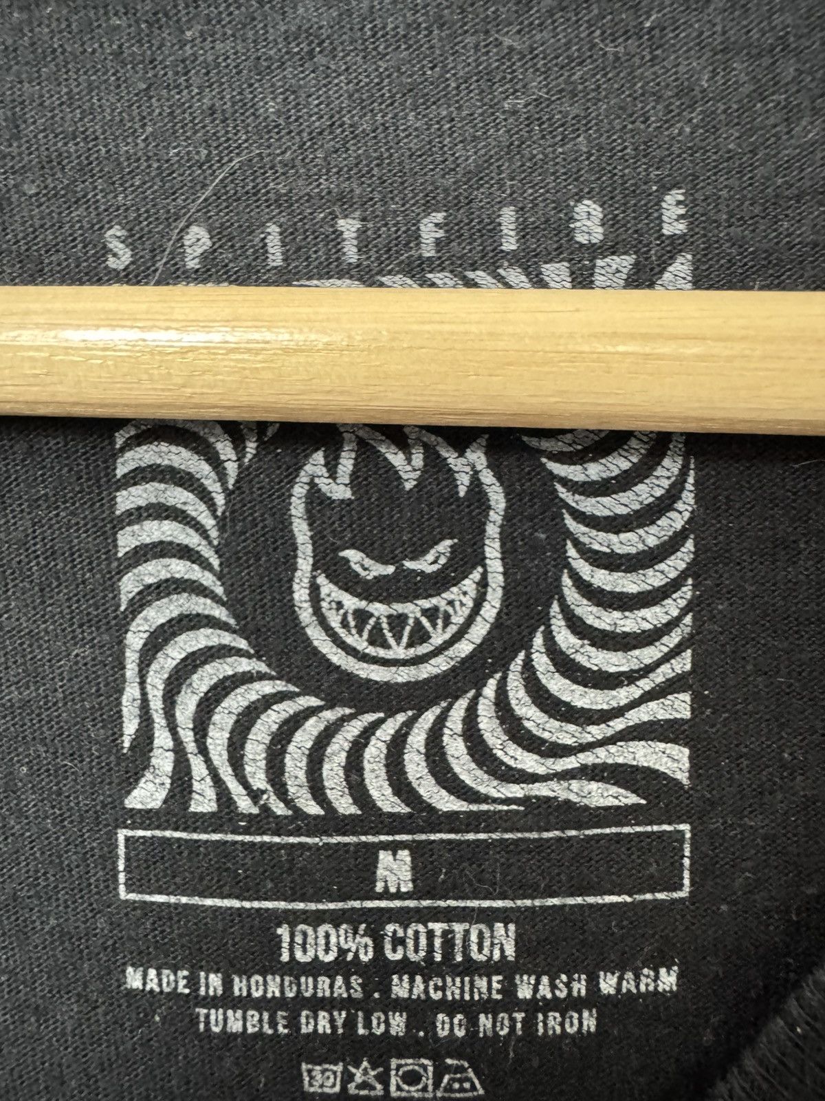 Spitfire Vintage Y2k Spitfire Wheels Skate Tee Classic Logo Black Size US M / EU 48-50 / 2 - 2 Thumbnail