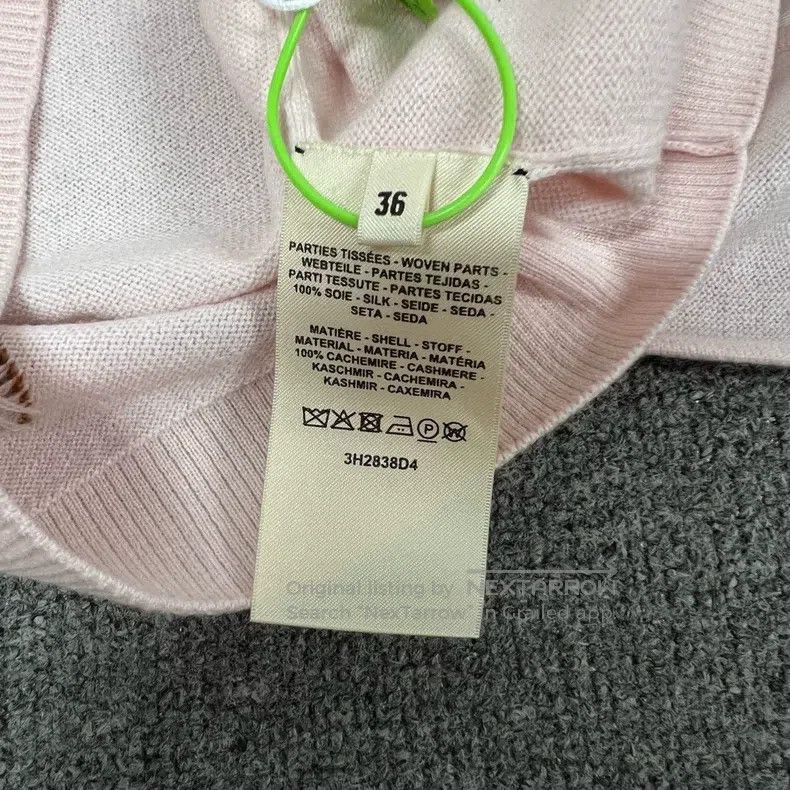 Hermes Hermes String Music Silk Cashmere Patchwork Dress Size XS / US 0-2 / IT 36-38 - 6 Thumbnail