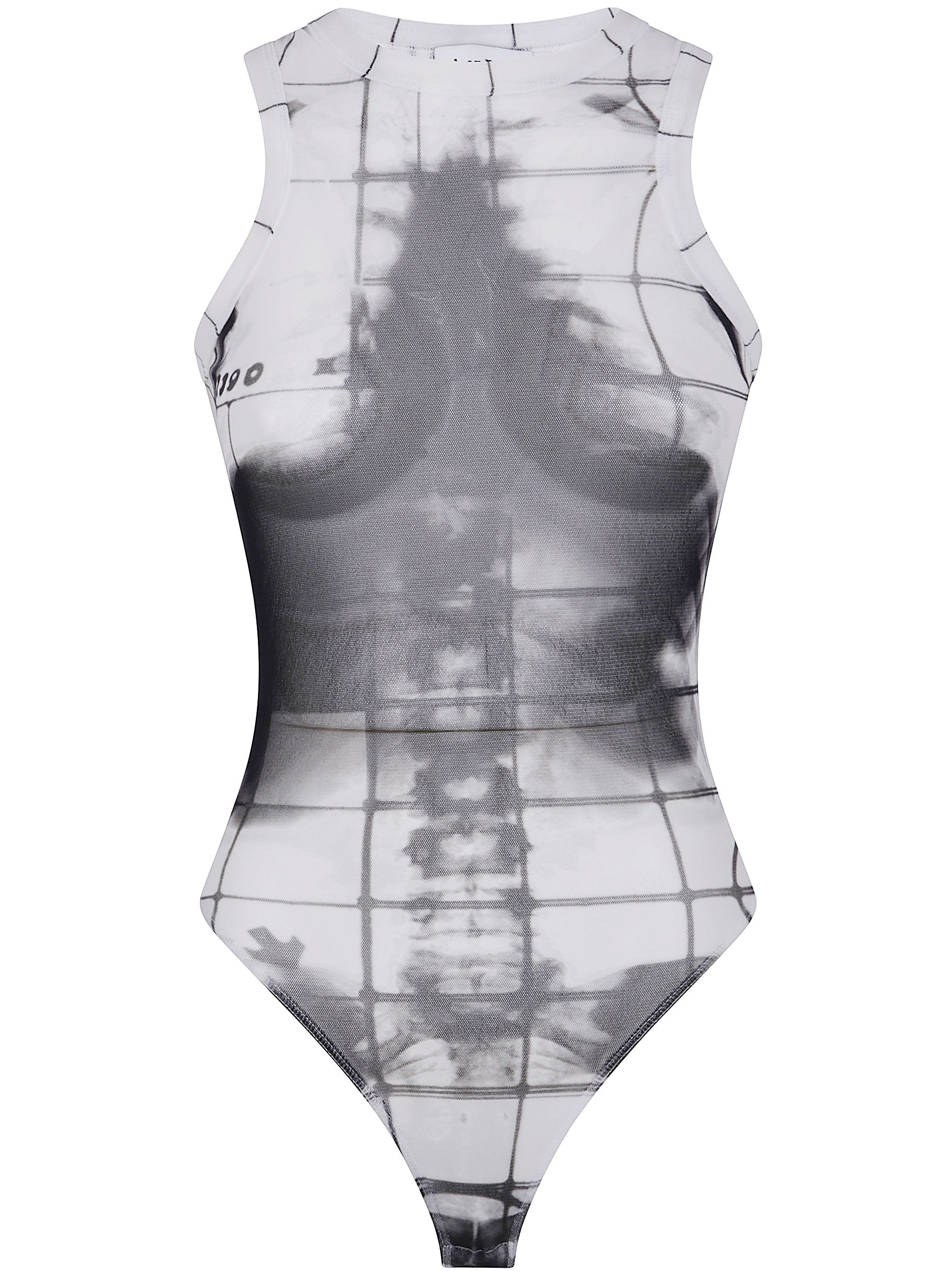 Jean Paul Gaultier MESH CREW NECK BODY PRINTED "SQUELETOR" Size M / US 6-8 / IT 42-44 - 1 Thumbnail