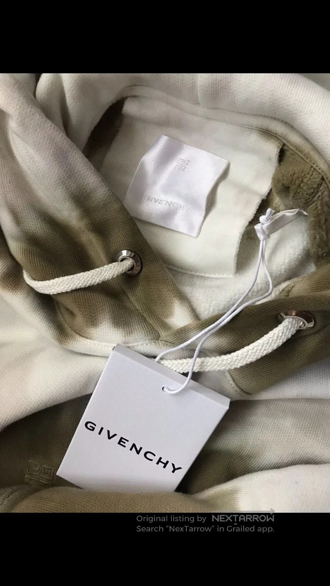 Givenchy Green Tie-Dye Oversized Hoodie XS. Size US XS / EU 42 / 0 - 5 Thumbnail