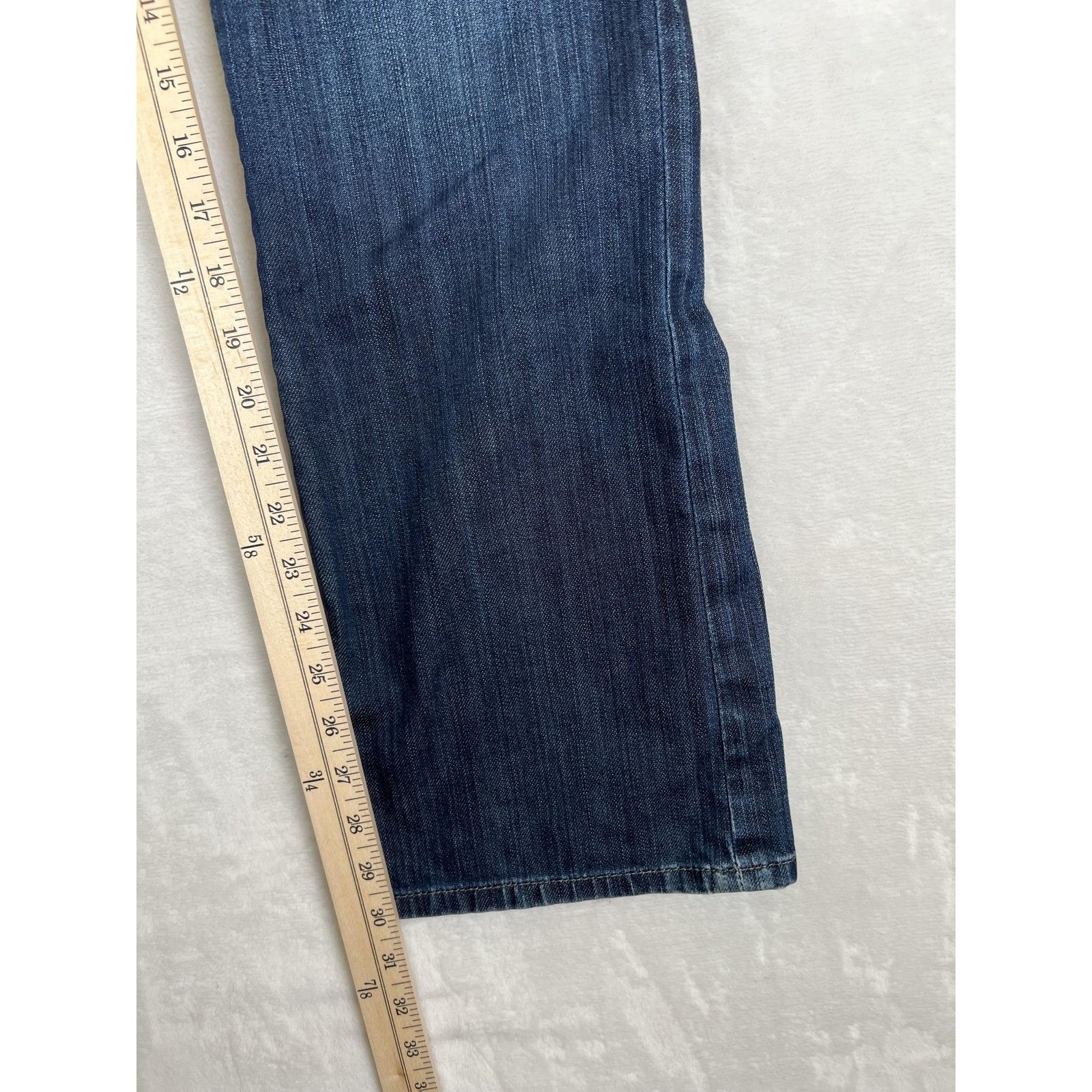 Joe's Joes Jeans Women's Size 31 Blue Denim Petite Fit Bootcut Str Size 31" - 5 Thumbnail