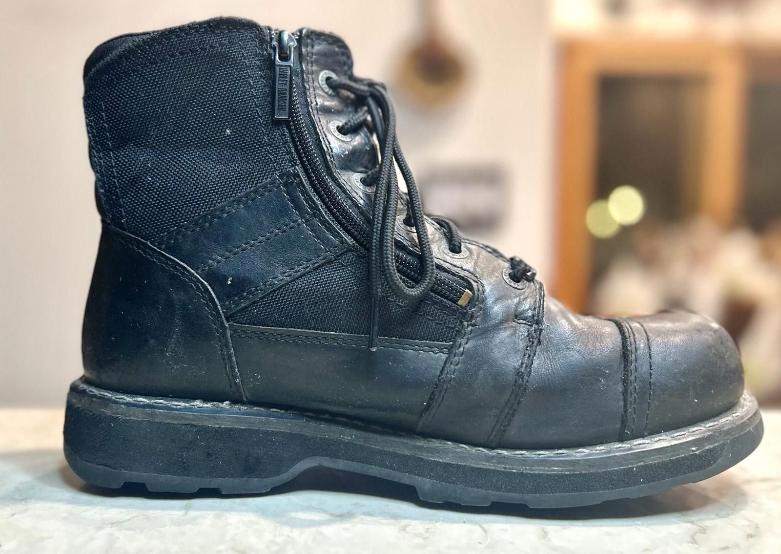 Harley Davidson Harley-Davidson Hagerman Men’s Motorcycle Boots Leather 10M Size US 10 / EU 43 - 7 Thumbnail