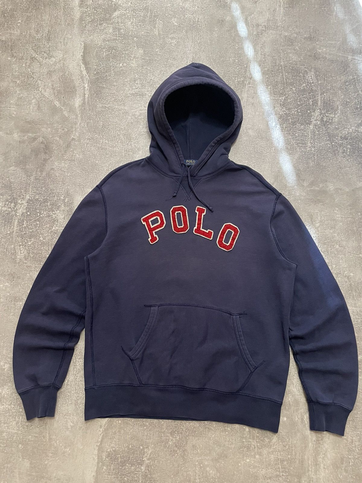 Polo Ralph Lauren Vintage Polo Ralph Lauren Big Logo Hoodie Size US L / EU 52-54 / 3 - 1 Thumbnail