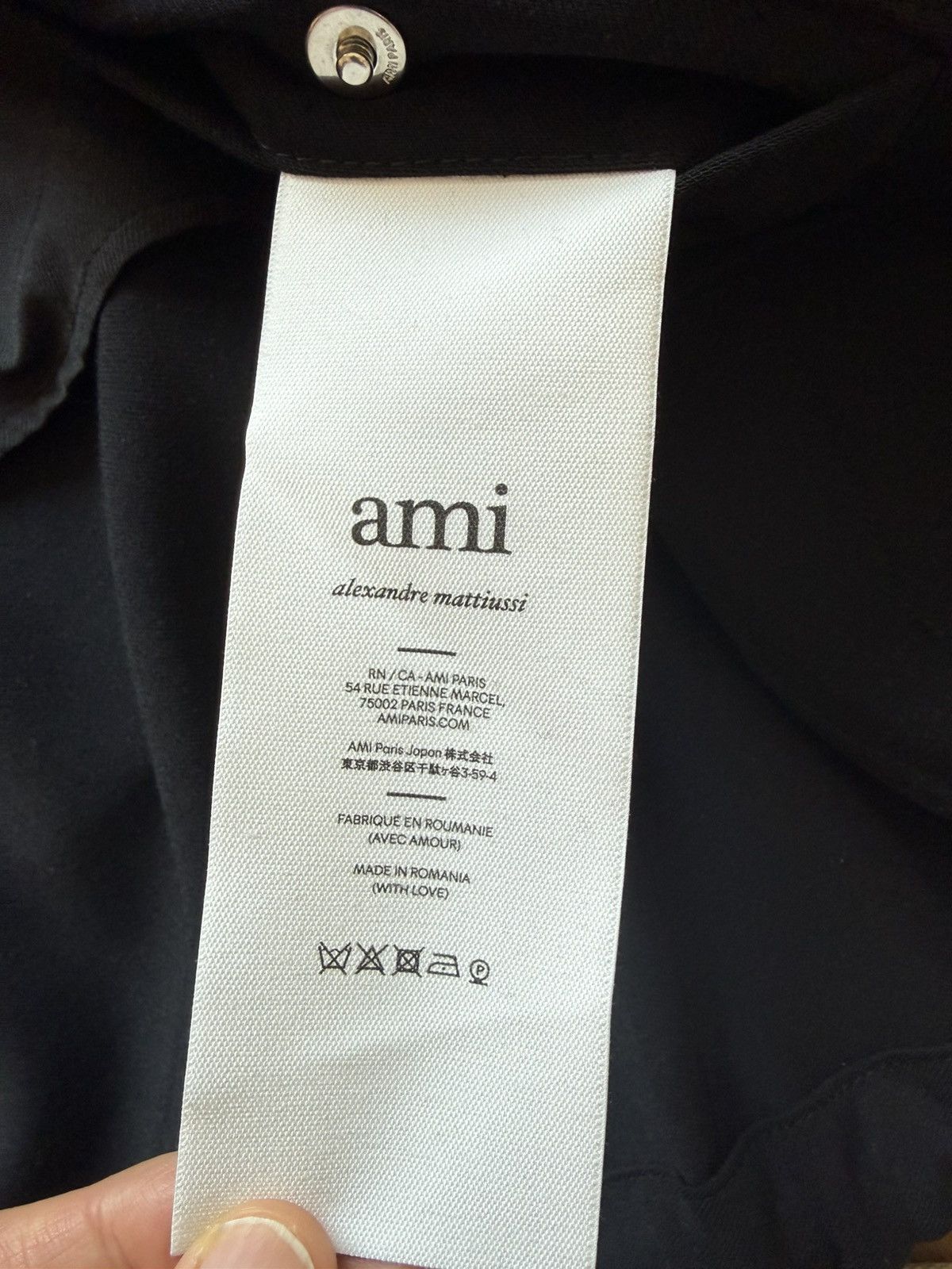 AMI AMI Paris Black Wool Short Parka Size US S / EU 44-46 / 1 - 11 Thumbnail