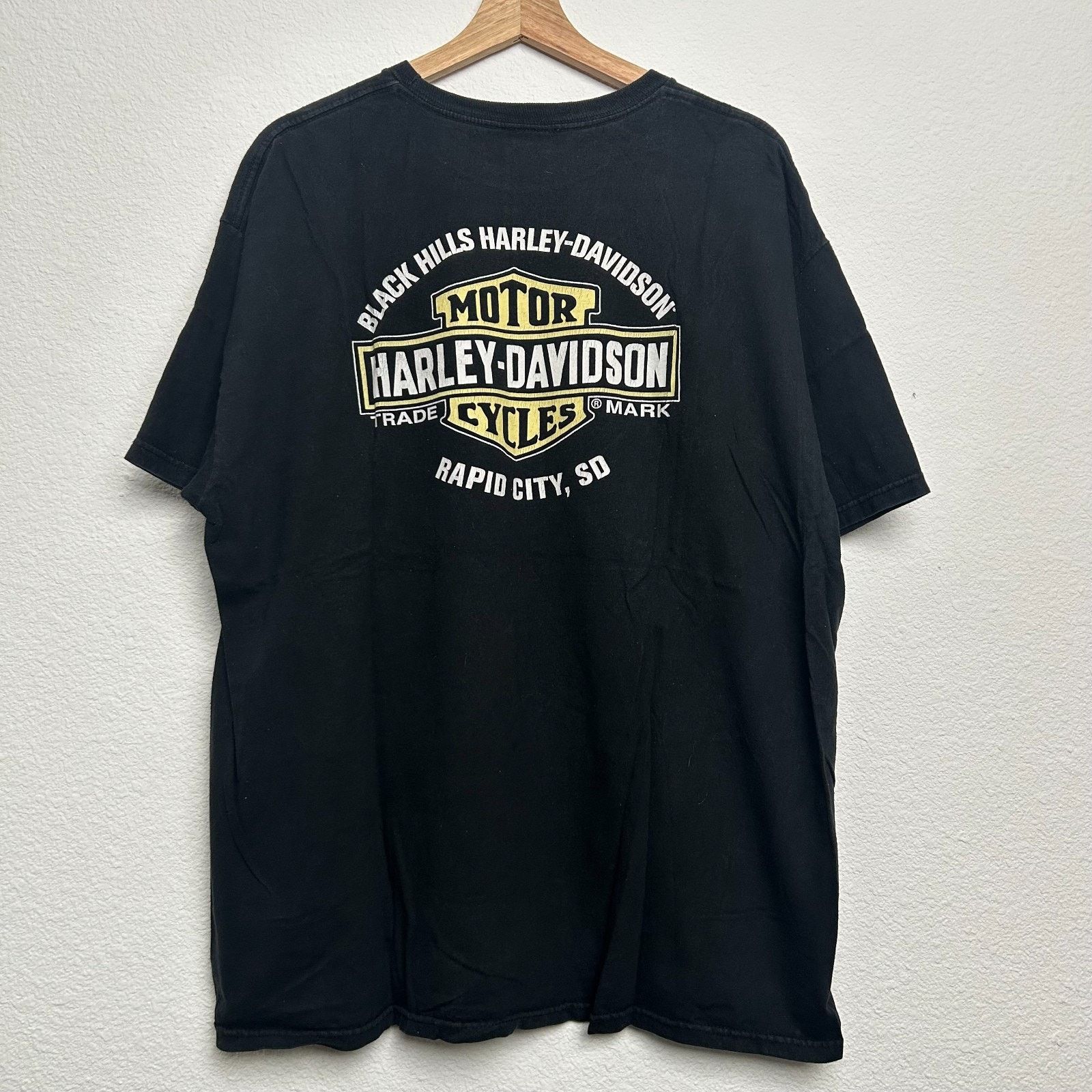 Harley Davidson Harley Davidson Tee Shirt Mens XL Black VA- Live to Ride Size US XL / EU 56 / 4 - 2 Thumbnail
