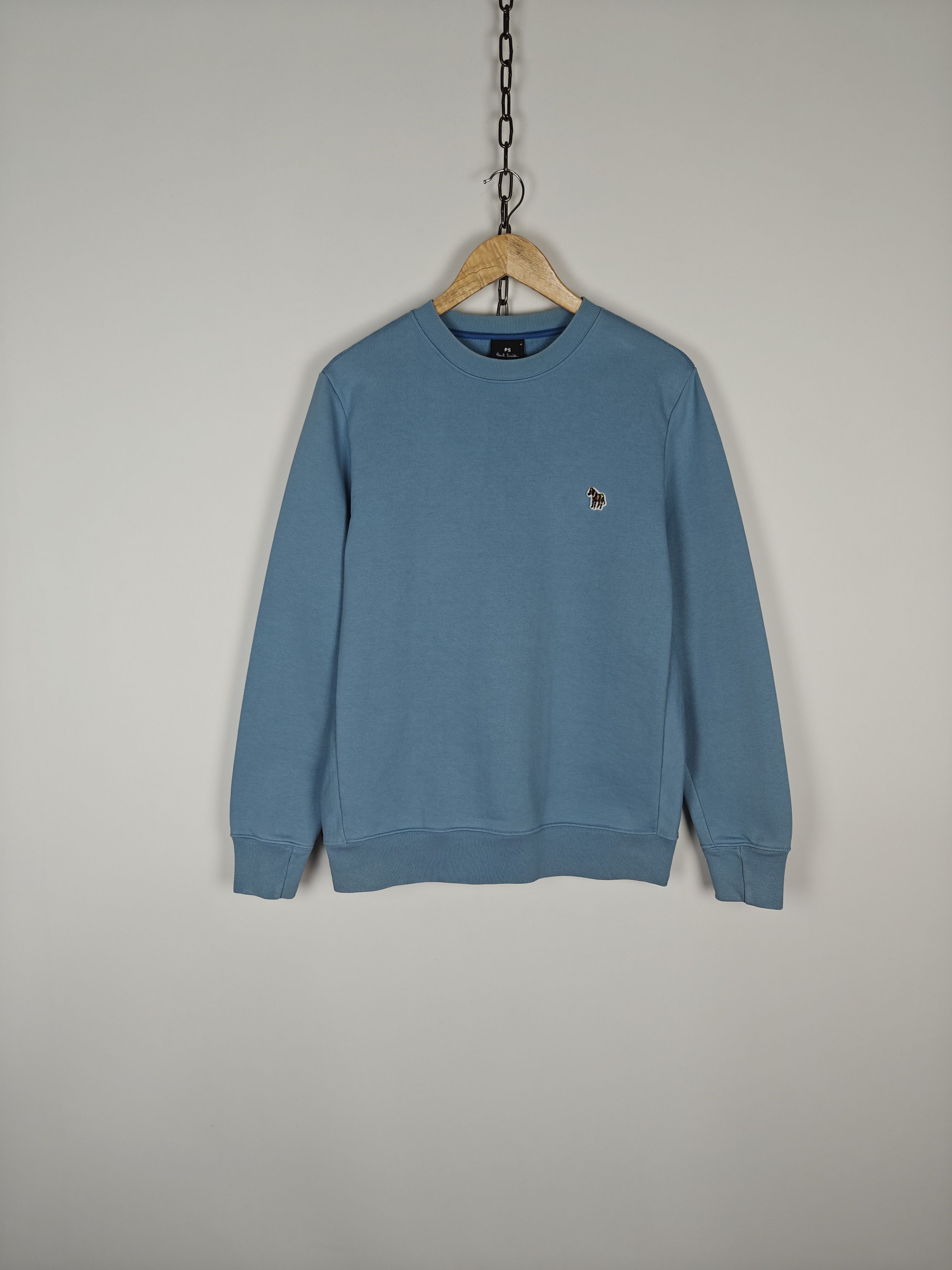 Paul Smith Paul Smith Sweatshirt Crewneck Blue Logo size M Size US M / EU 48-50 / 2 - 1 Thumbnail