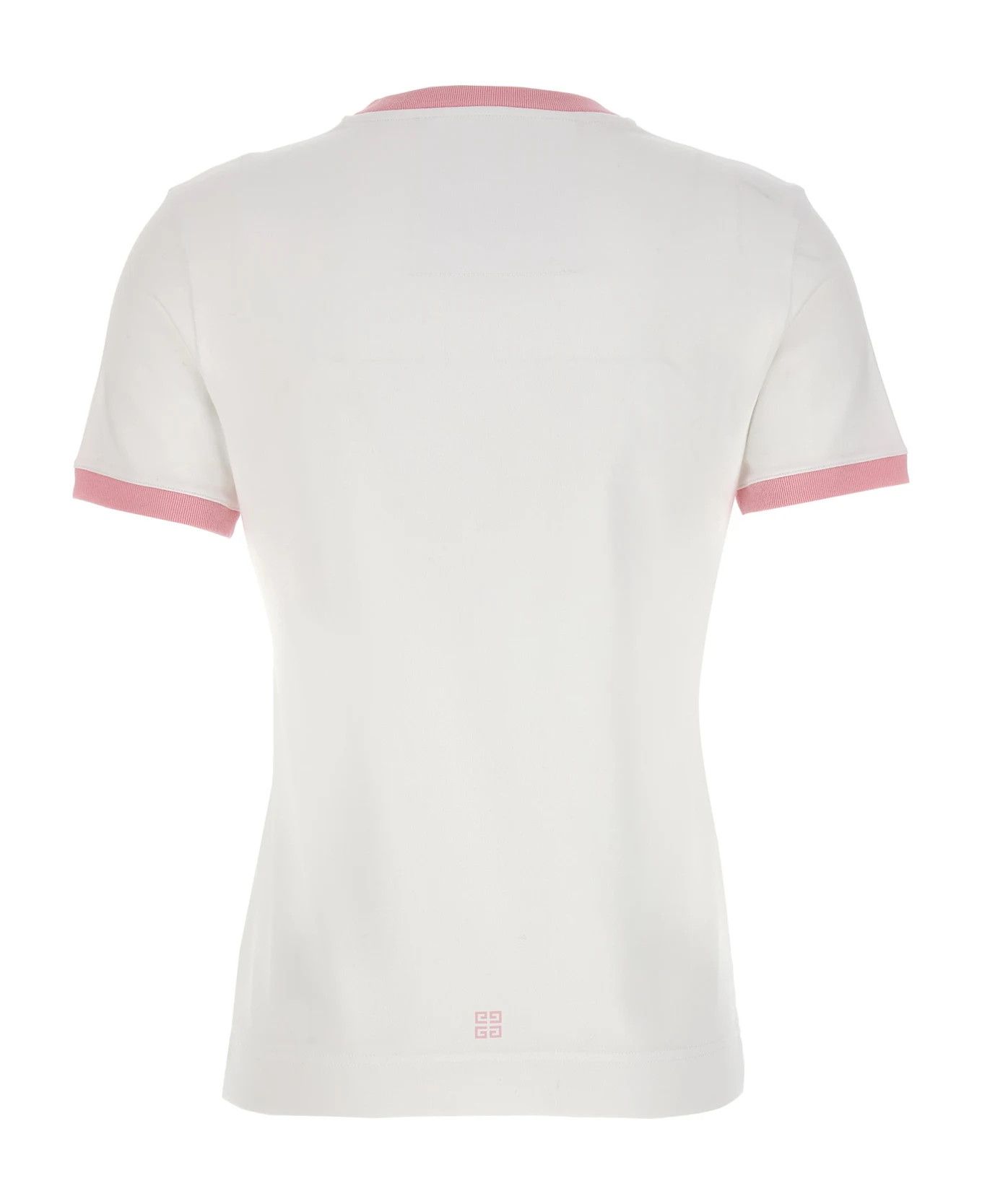 Givenchy o1srvl11e0625 Logo Print T-Shirt in White Size M / US 6-8 / IT 42-44 - 2 Thumbnail