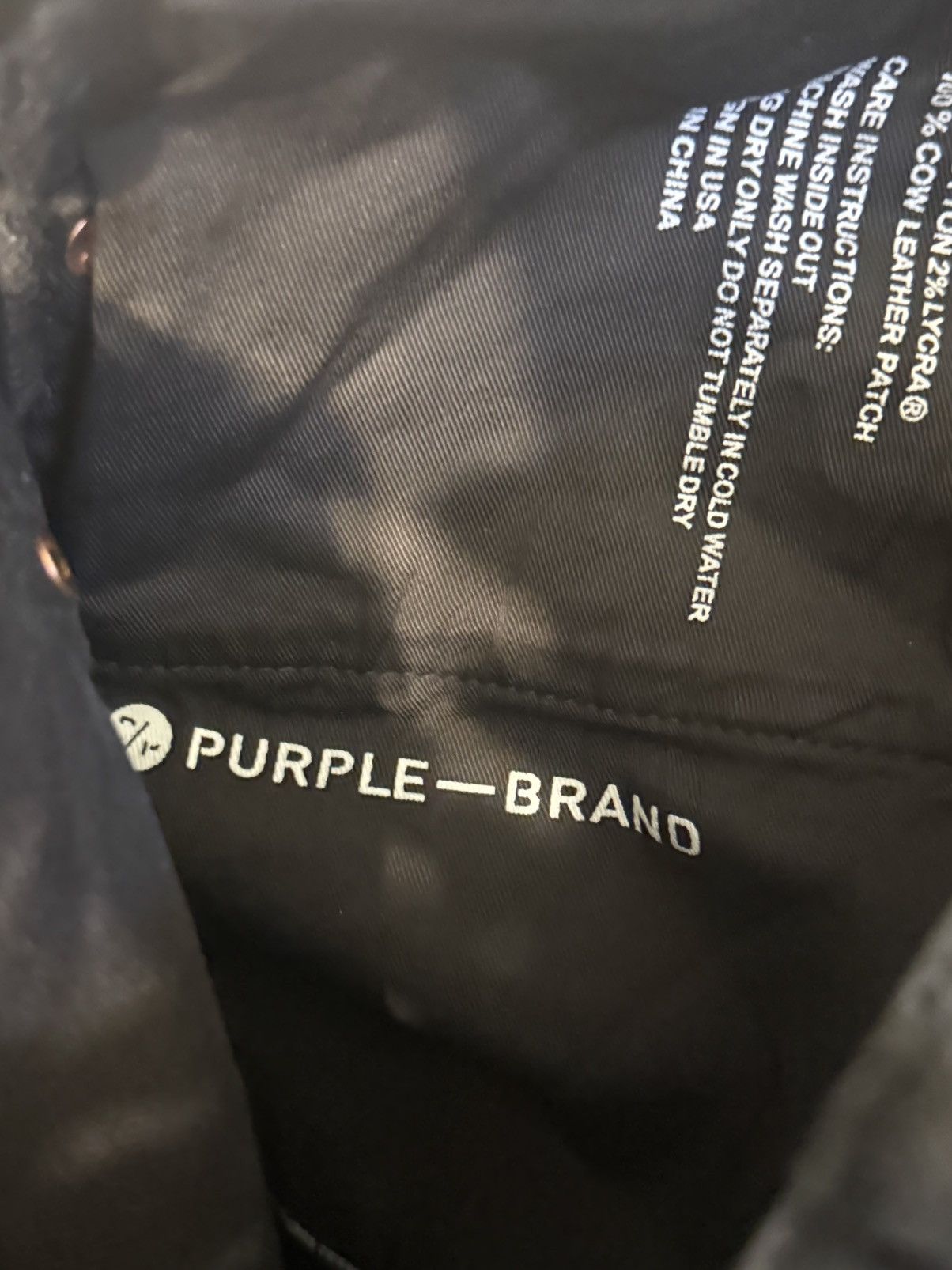 Purple Brand Purple Brand Jeans, painted mens jeans Size US 29 - 9 Thumbnail