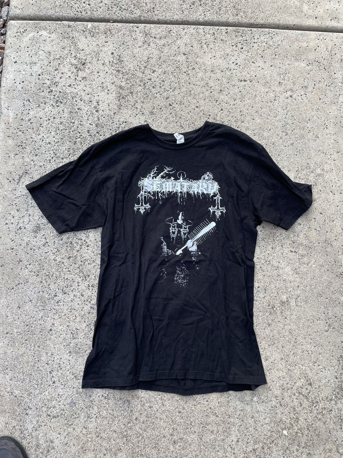 Haunted Mound Semetary haunted mound nail bat shirt Size US L / EU 52-54 / 3 - 1 Thumbnail