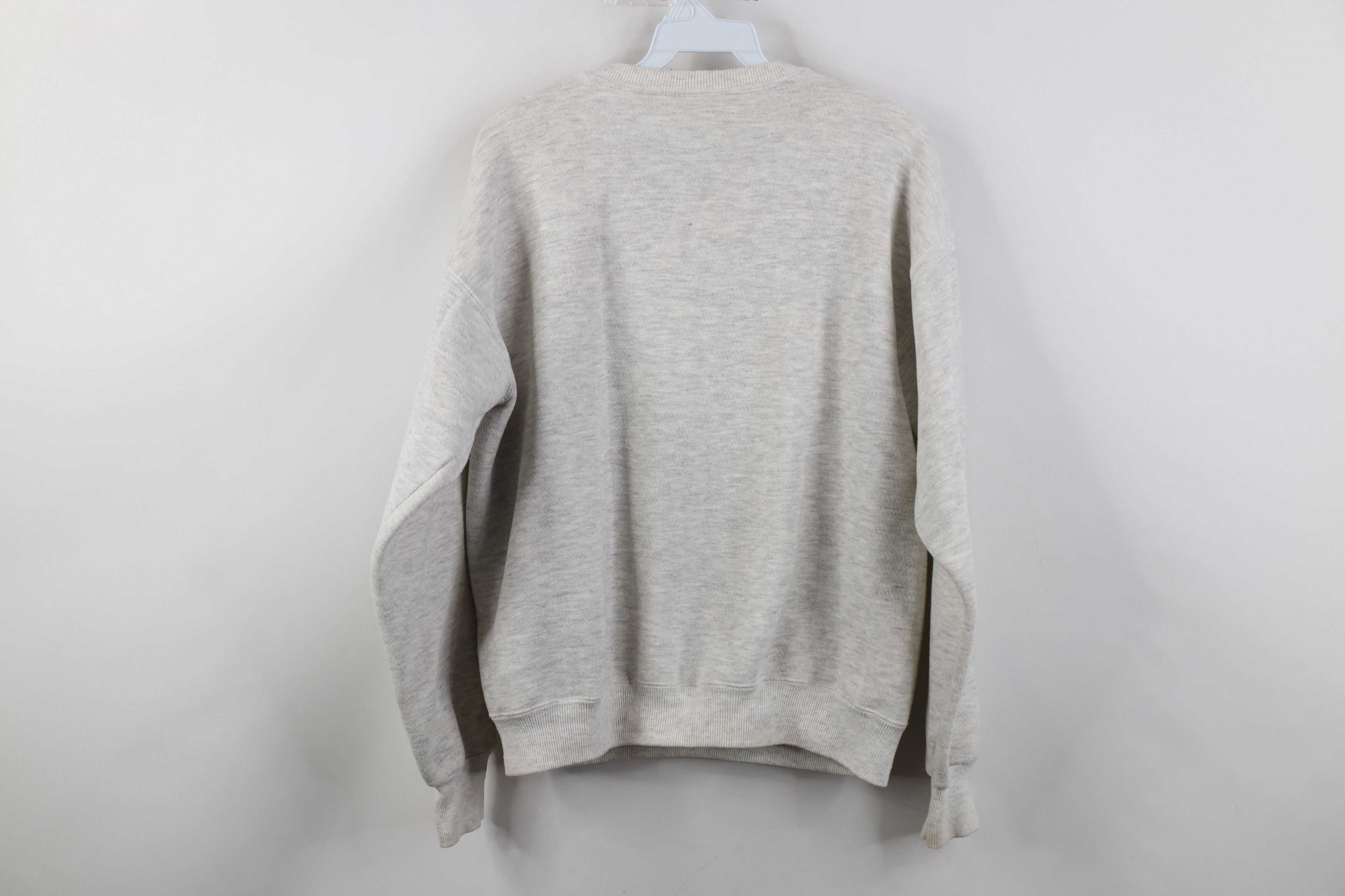 Vintage Vintage 90s Streetwear Sweatshirt Heather Gray USA Size M / US 6-8 / IT 42-44 - 13 Thumbnail