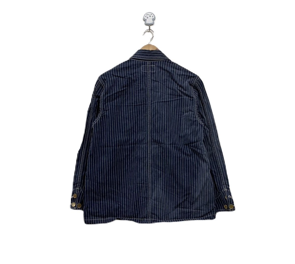 Neighborhood Neighborhood Railroad Indigo Chore Jacket Size US M / EU 48-50 / 2 - 2 Thumbnail